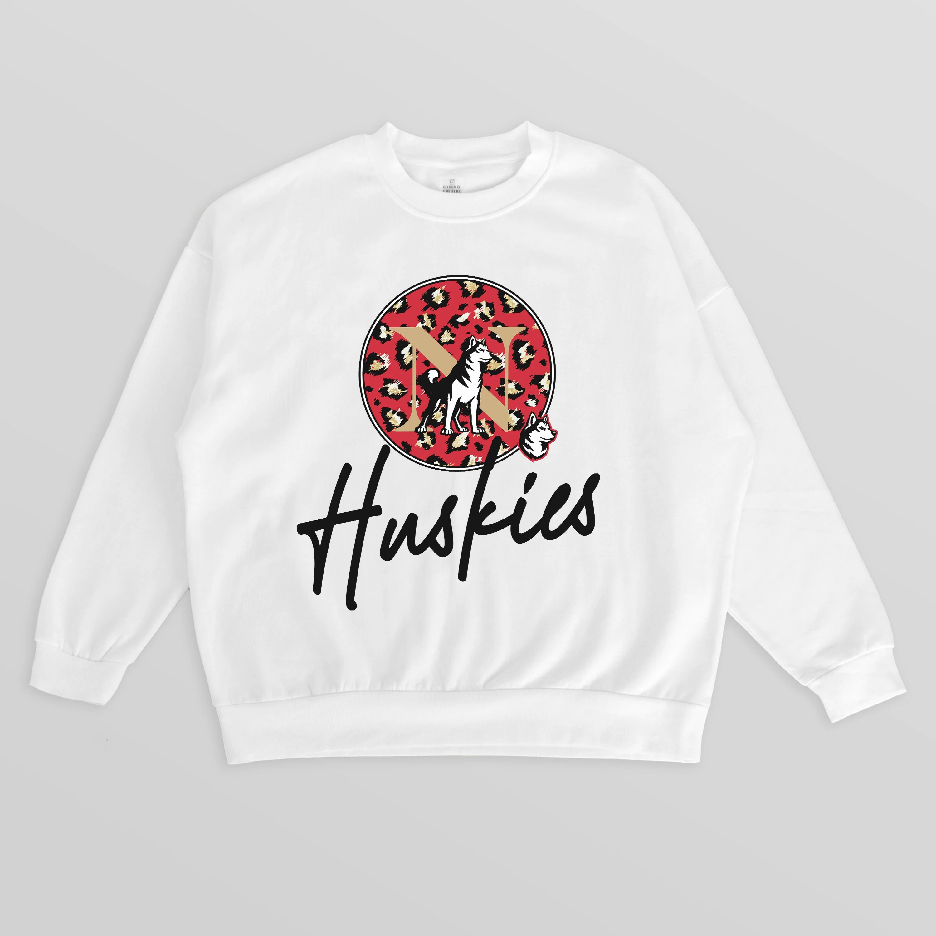 NORTHEASTERN HUSKIES WILD BREAKTHROUGH PREMIUM FLEECE CREWNECK PULLOVER - Image 8