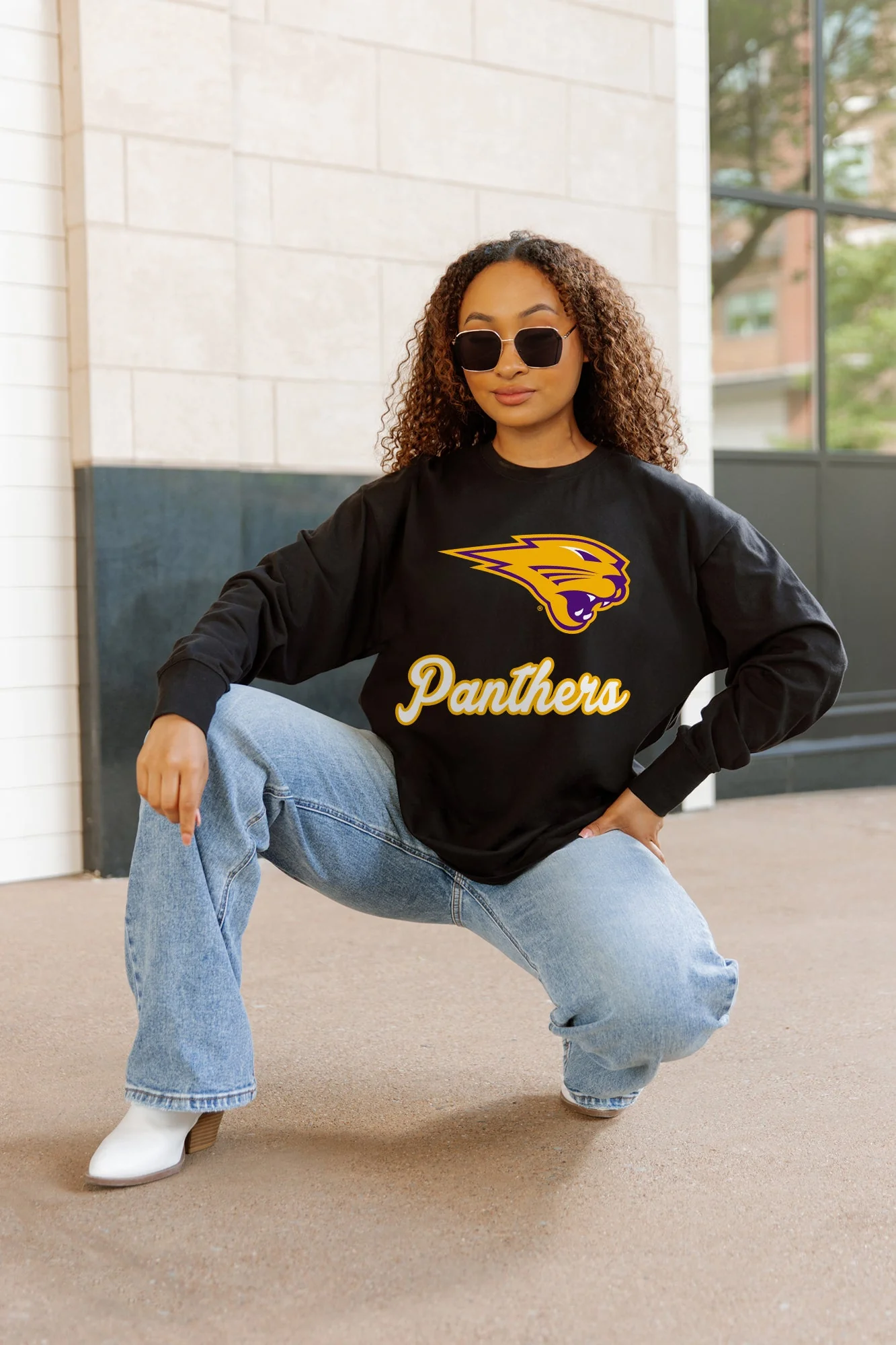 NORTHERN IOWA PANTHERS HONOR ROLL ESSENTIAL RELAXED FIT LONG SLEEVE TEE - Image 4