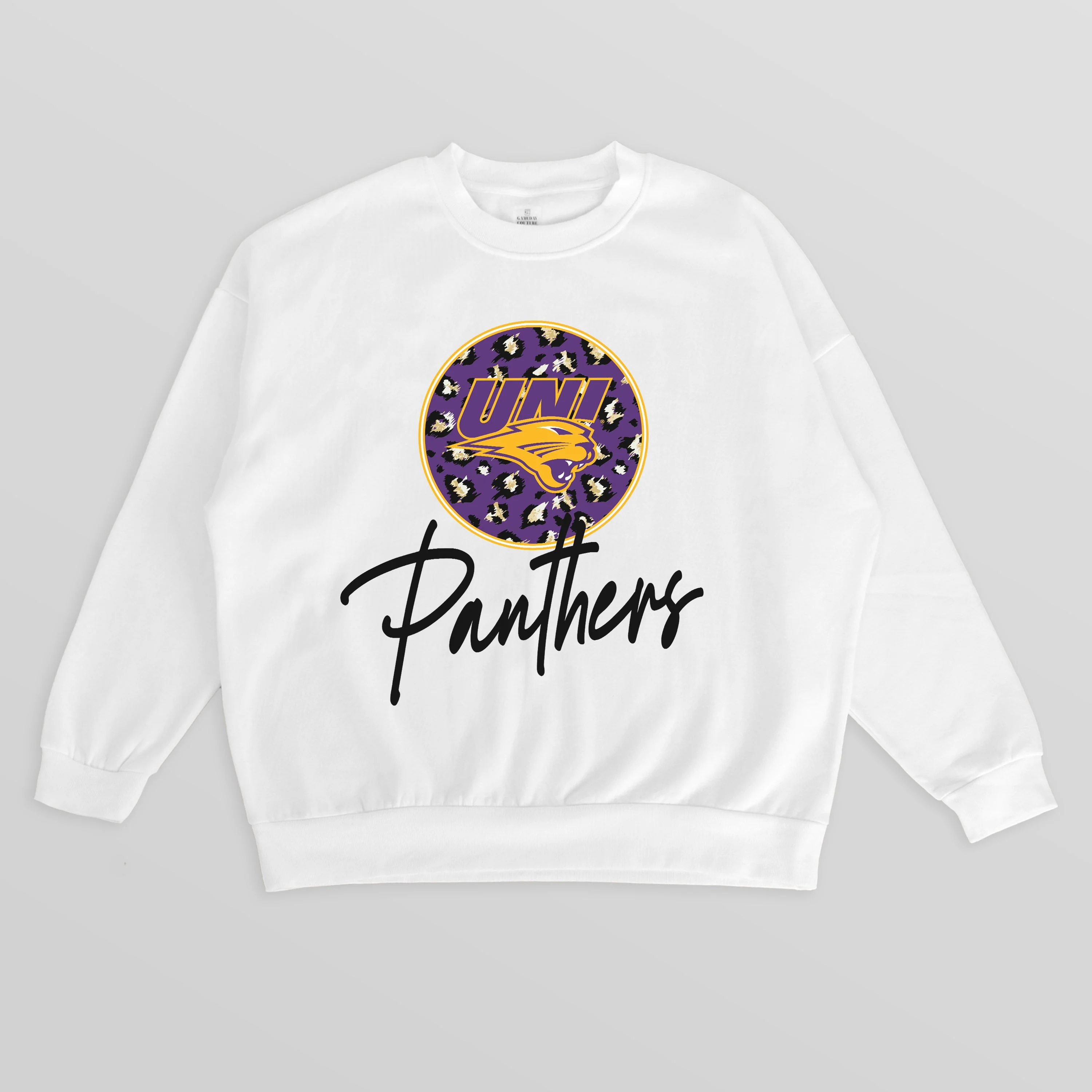 NORTHERN IOWA PANTHERS WILD BREAKTHROUGH PREMIUM FLEECE CREWNECK PULLOVER - Image 8