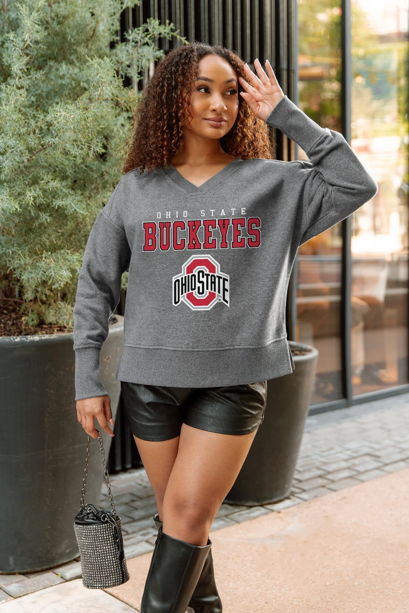OHIO STATE BUCKEYES MOST WANTED CLASSIC FRENCH TERRY PULLOVER - Image 5
