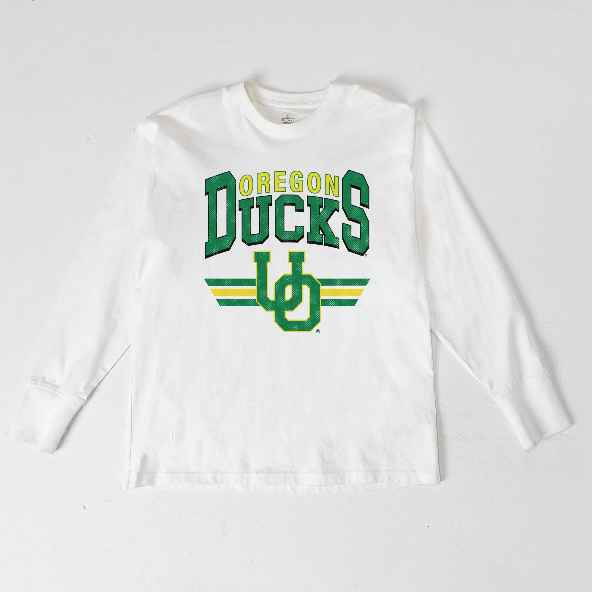 OREGON DUCKS SWIFT STRIKE ESSENTIAL RELAXED FIT LONG SLEEVE TEE