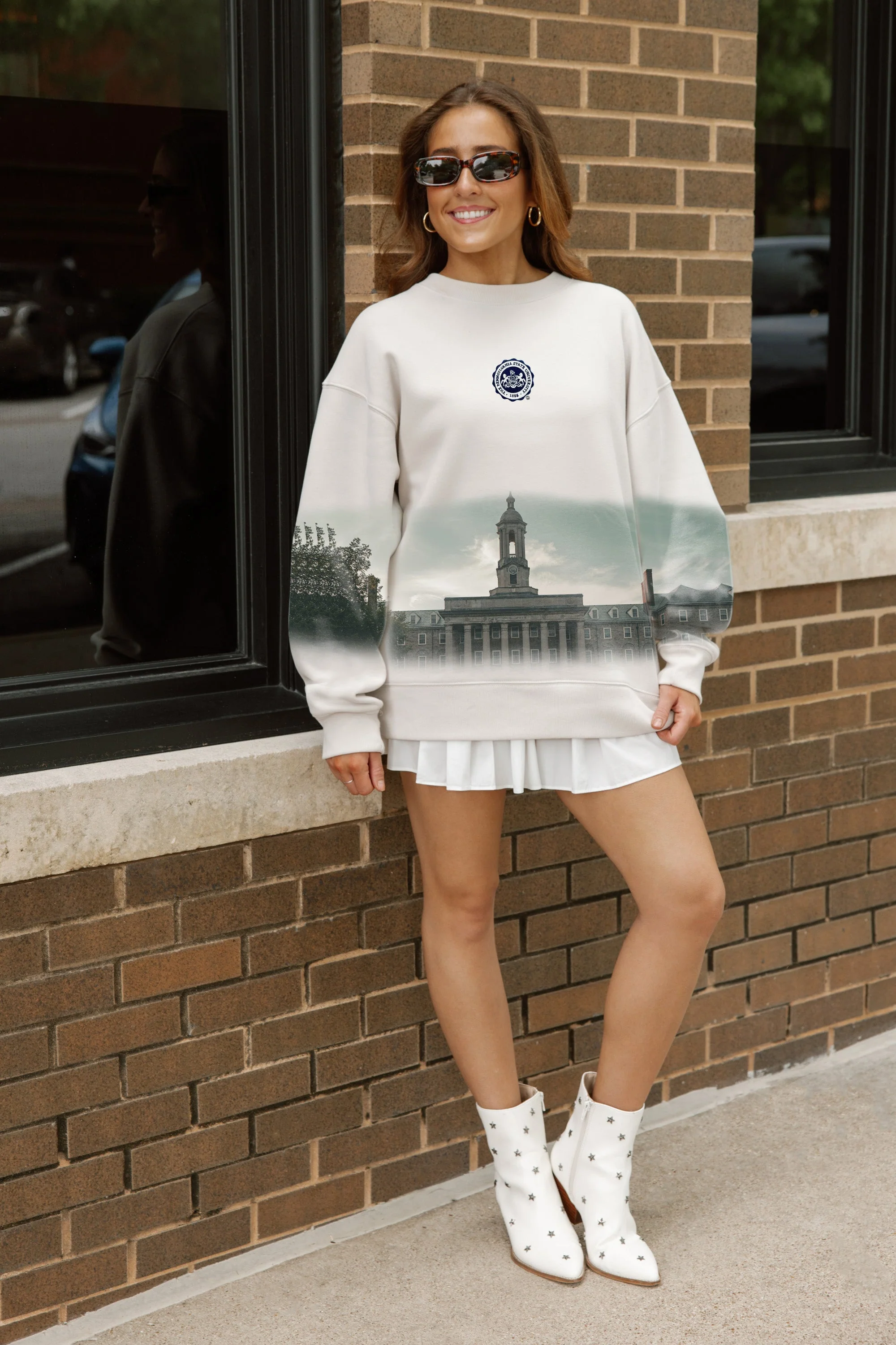 PENN STATE NITTANY LIONS POWER MOVE PREMIUM DROP SHOULDER PULLOVER - Image 4