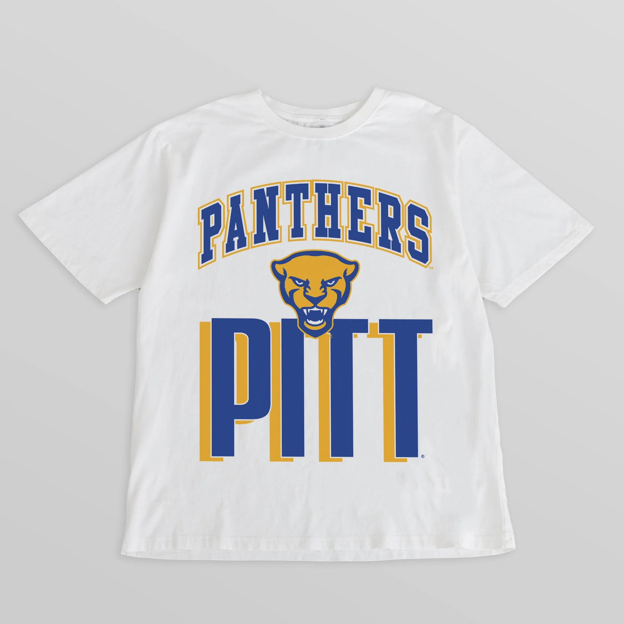 PITTSBURGH PANTHERS FIERCE FOCUS WASHED RELAXED FIT TEE
