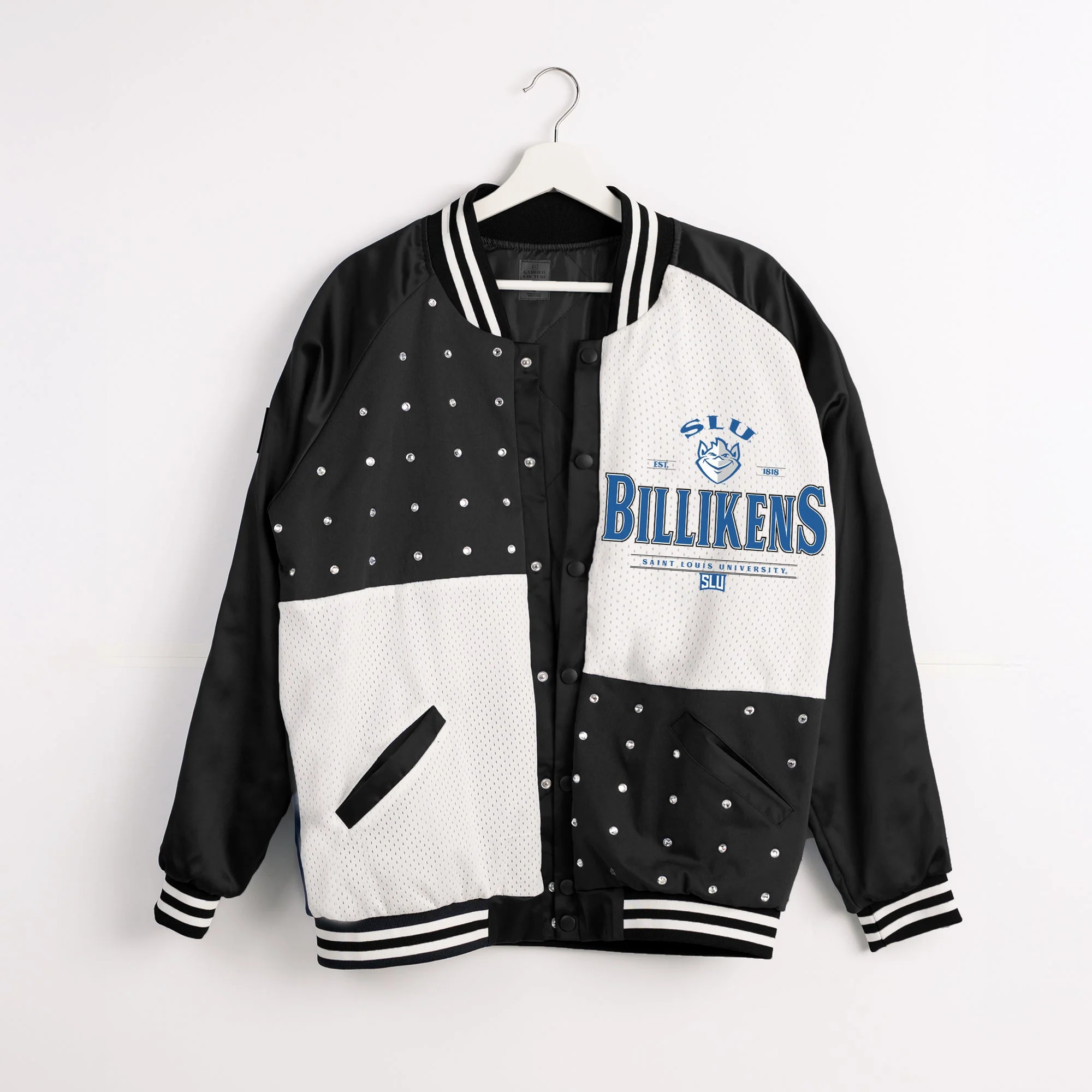 SAINT LOUIS BILLIKENS INNER DRIVE THROWBACK VARSITY BOMBER JACKET - Image 8