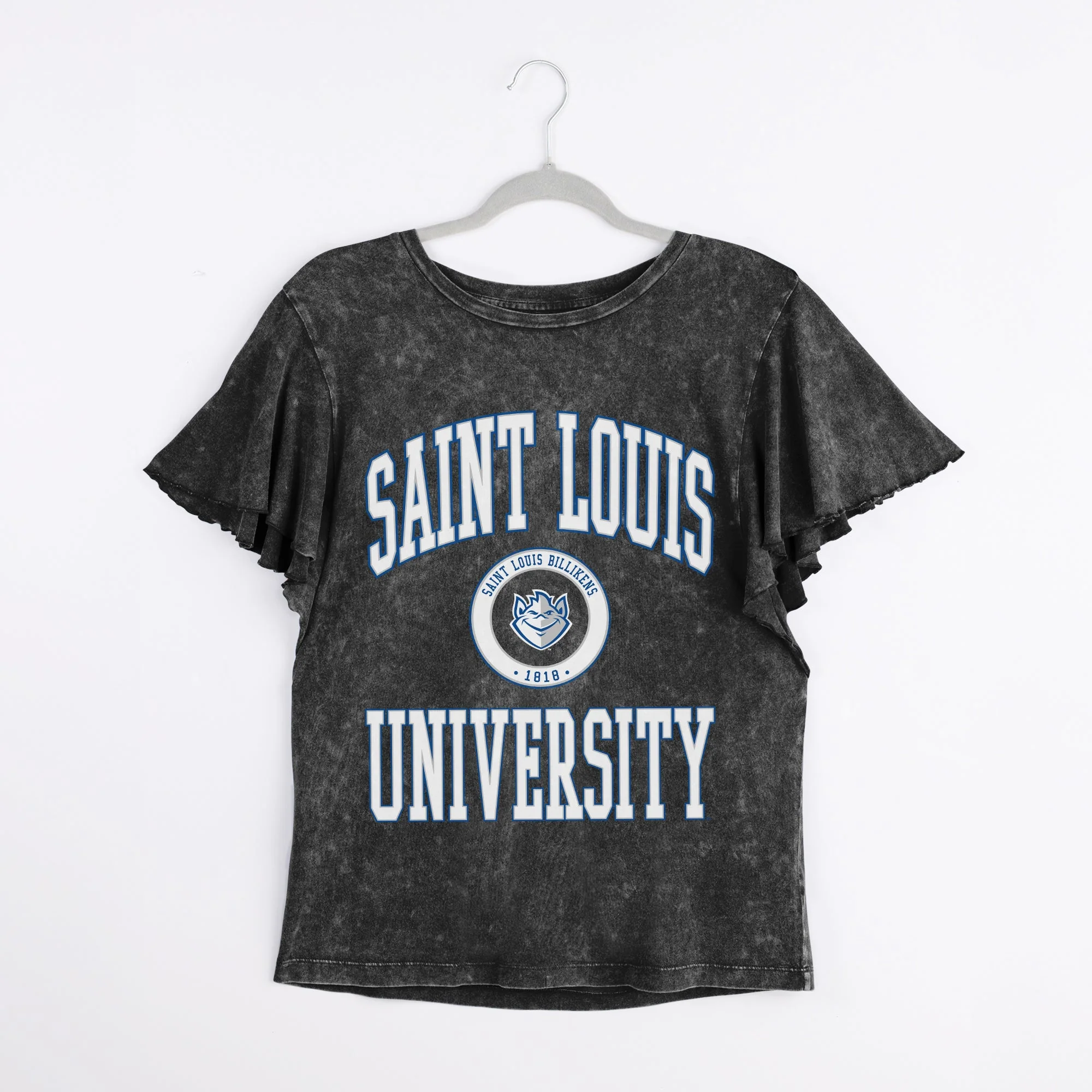 SAINT LOUIS BILLIKENS VICTORY MODE FLUTTER SLEEVE TEE IN BLACK - Image 8