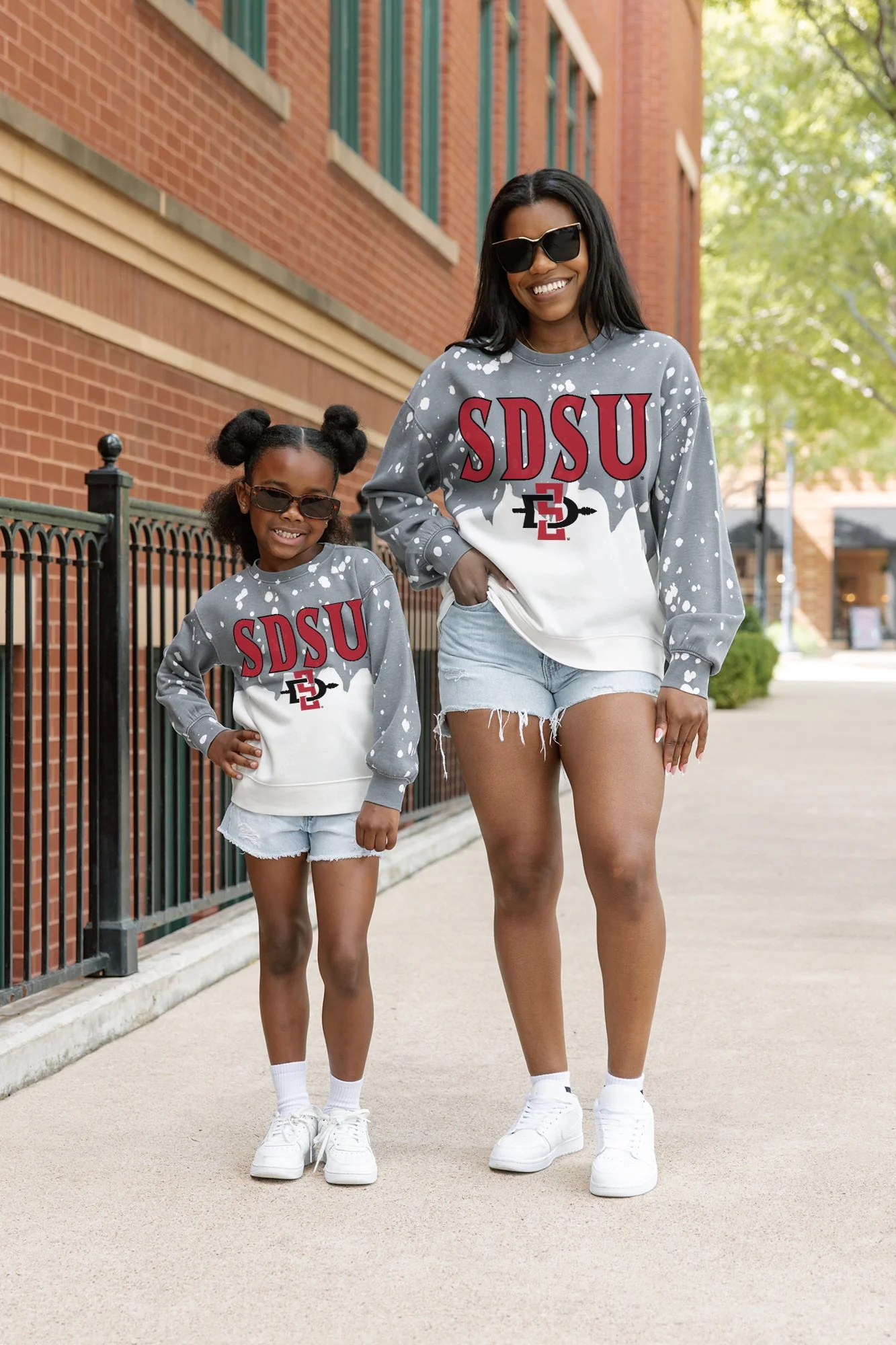 SAN DIEGO STATE AZTECS CASUAL FAN LONG-SLEEVE FRENCH TERRY PULLOVER - Image 4