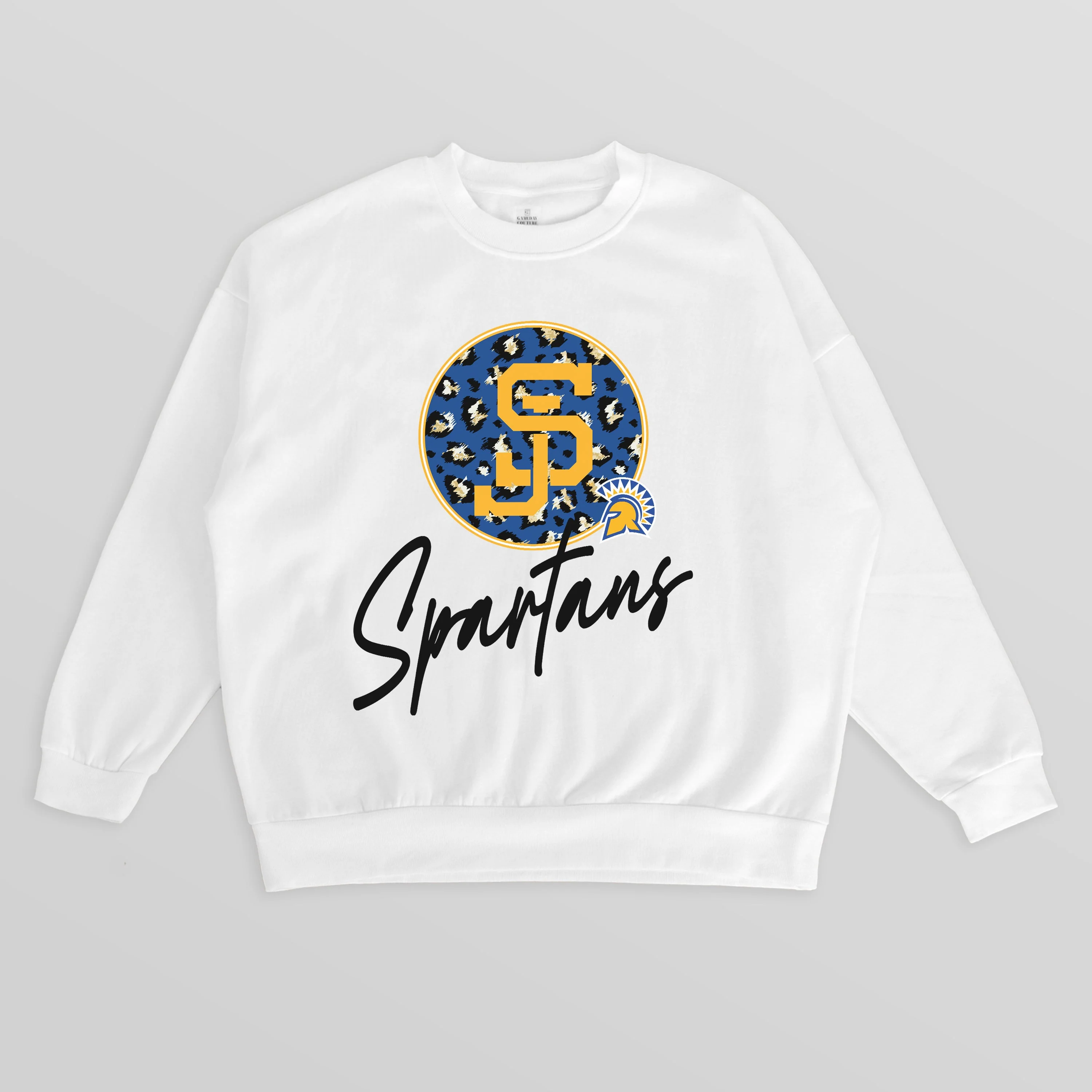SAN JOSE STATE SPARTANS WILD BREAKTHROUGH PREMIUM FLEECE CREWNECK PULLOVER - Image 8