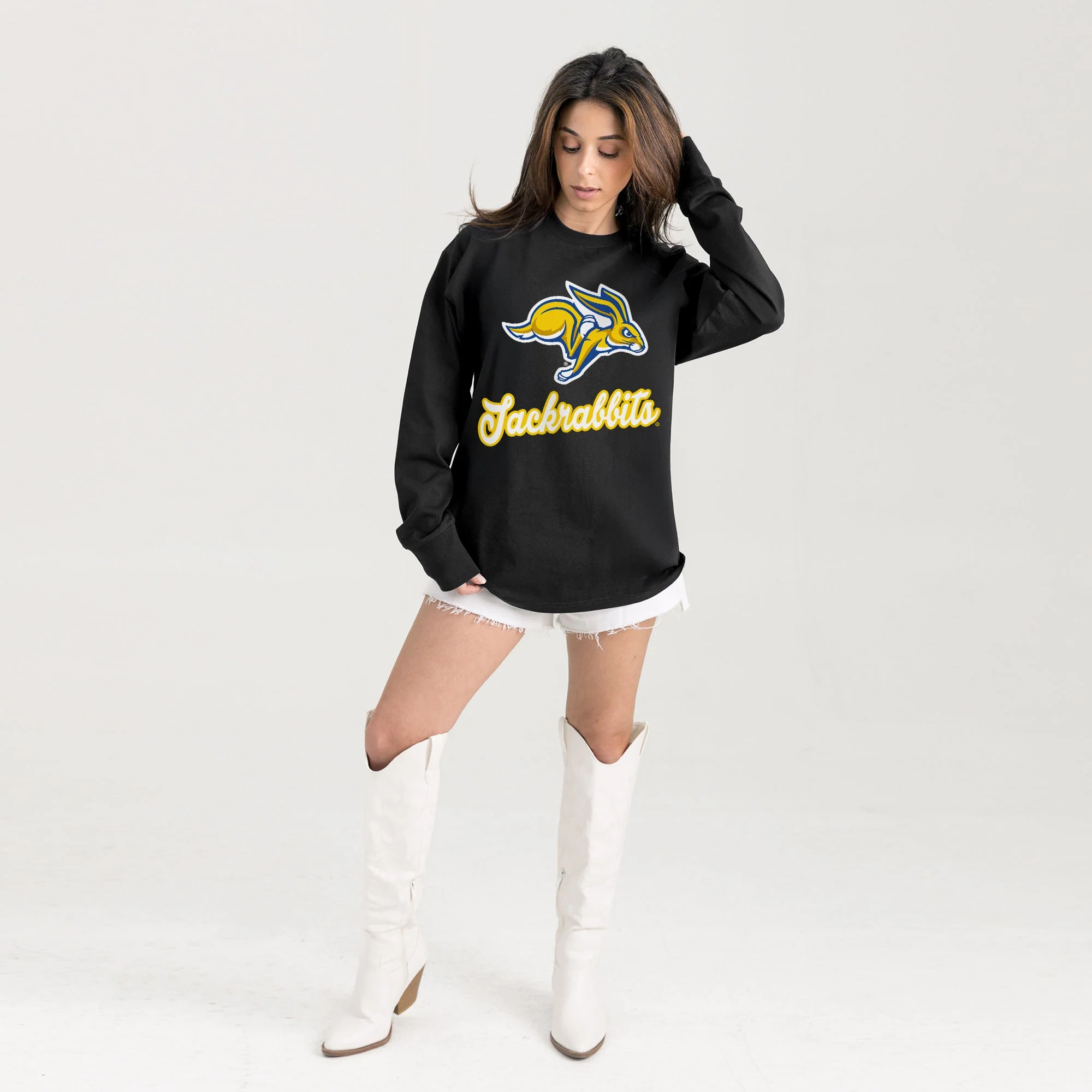 SOUTH DAKOTA STATE JACKRABBITS HONOR ROLL ESSENTIAL RELAXED FIT LONG SLEEVE TEE - Image 6