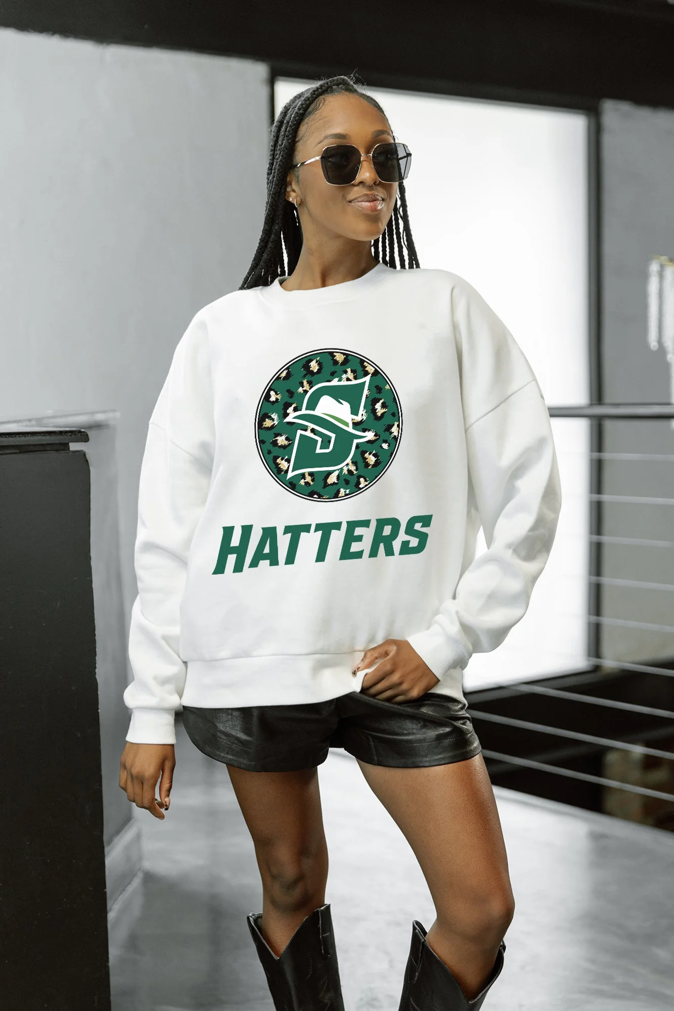 STETSON HATTERS WILD BREAKTHROUGH PREMIUM FLEECE CREWNECK PULLOVER - Image 3
