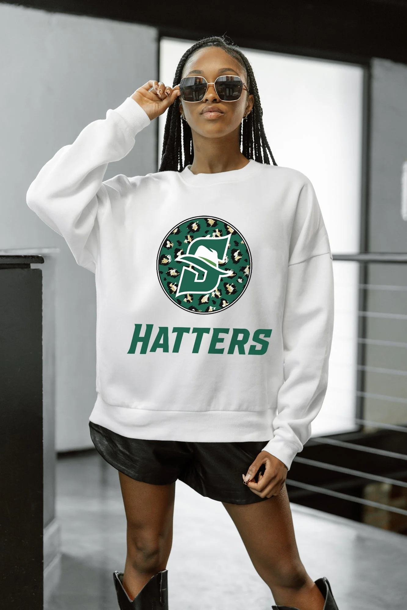 STETSON HATTERS WILD BREAKTHROUGH PREMIUM FLEECE CREWNECK PULLOVER - Image 4