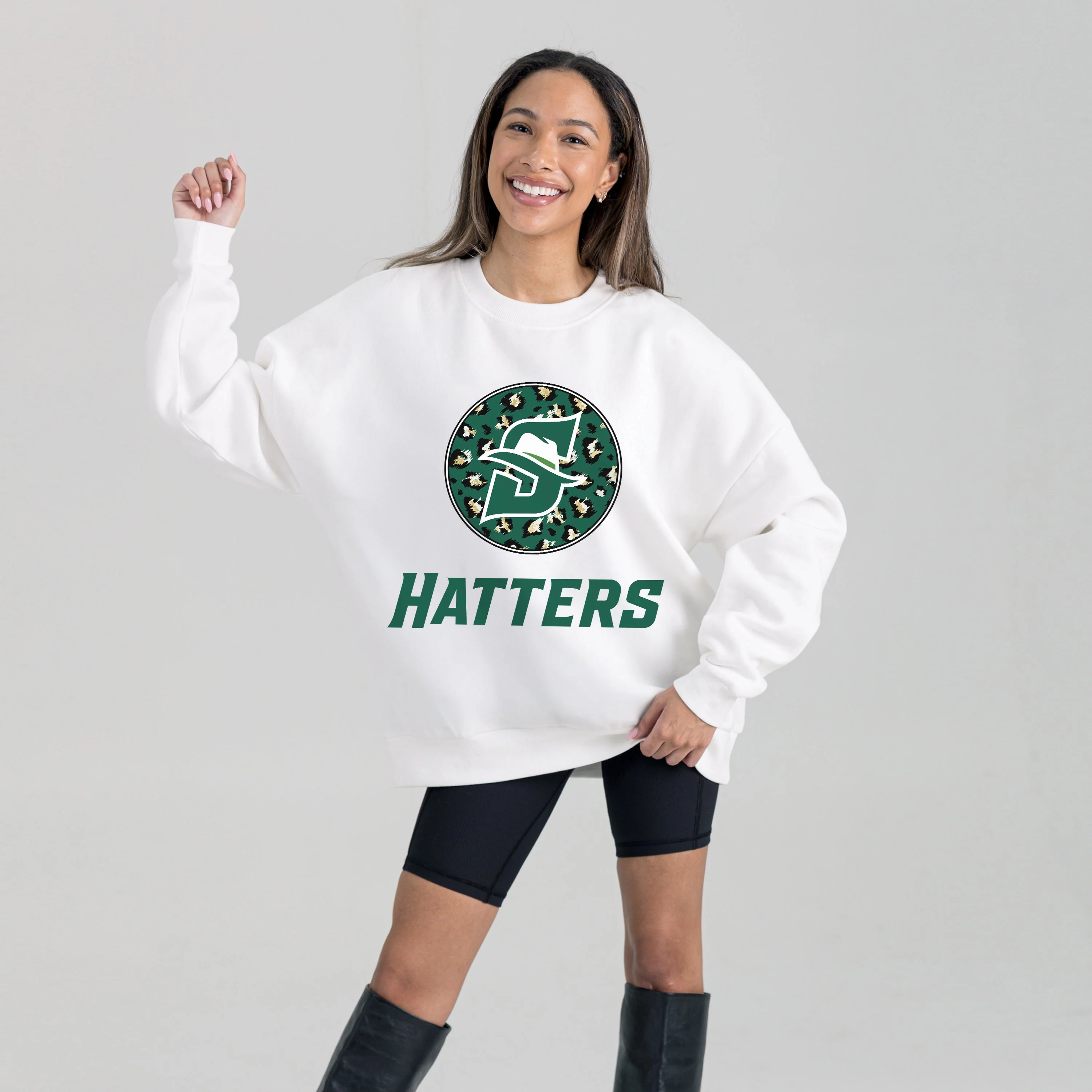 STETSON HATTERS WILD BREAKTHROUGH PREMIUM FLEECE CREWNECK PULLOVER - Image 5