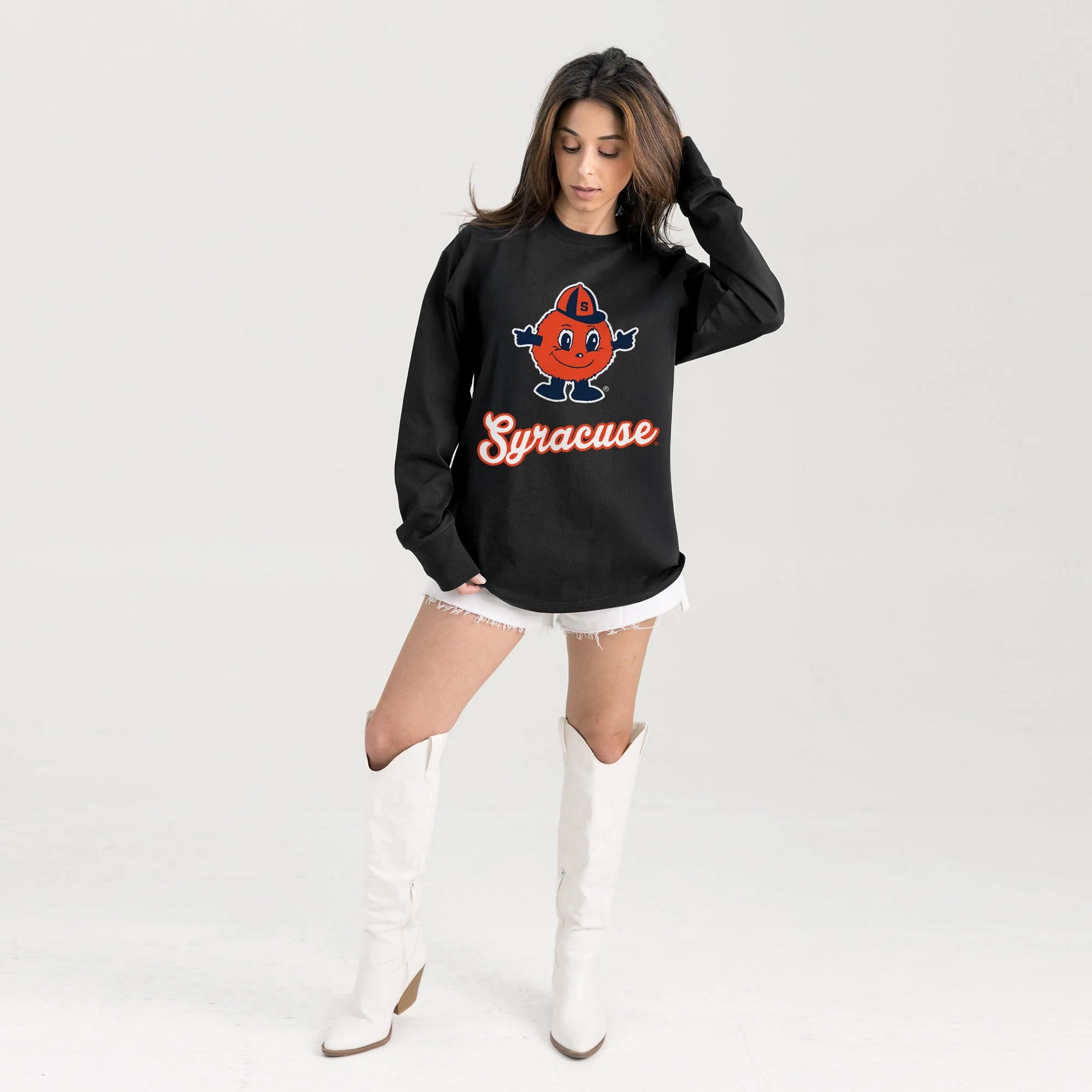 SYRACUSE ORANGE HONOR ROLL ESSENTIAL RELAXED FIT LONG SLEEVE TEE - Image 6