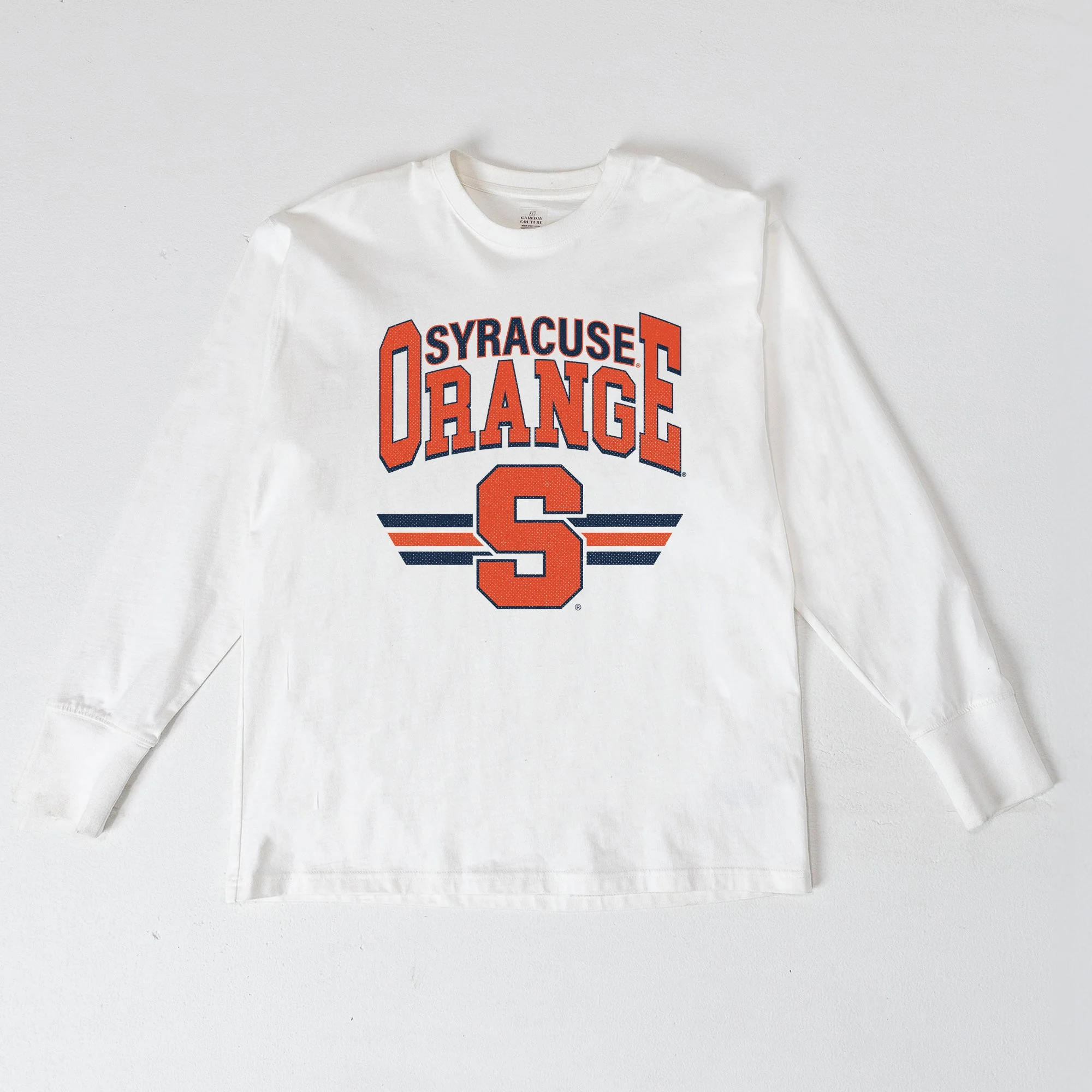SYRACUSE ORANGE SWIFT STRIKE ESSENTIAL RELAXED FIT LONG SLEEVE TEE
