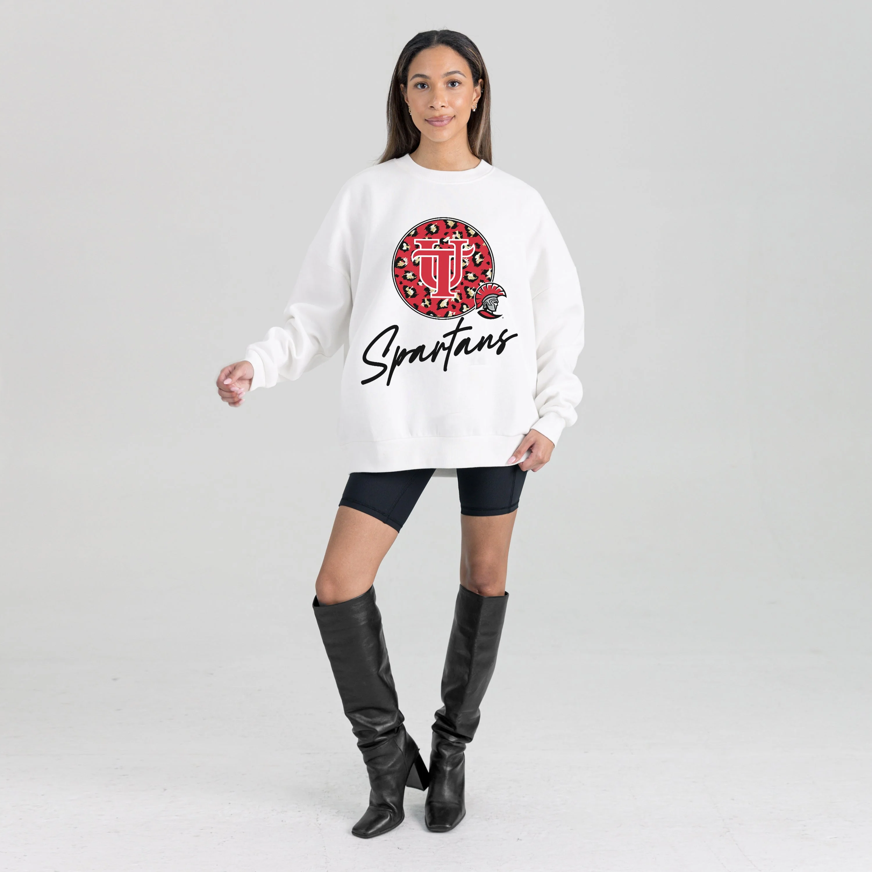 TAMPA SPARTANS WILD BREAKTHROUGH PREMIUM FLEECE CREWNECK PULLOVER - Image 6