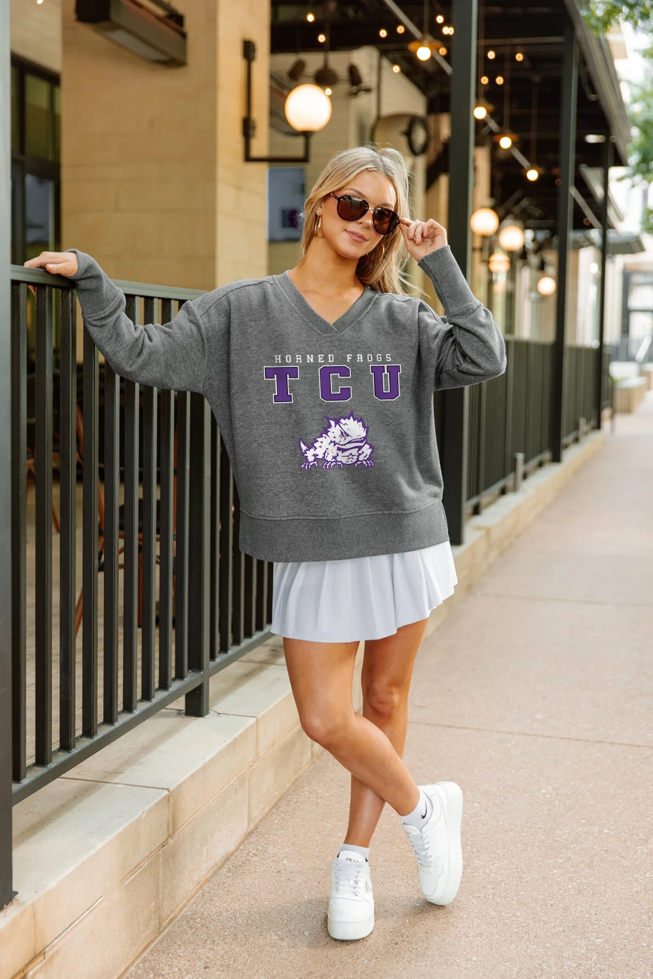 TCU HORNED FROGS MOST WANTED CLASSIC FRENCH TERRY PULLOVER - Image 4