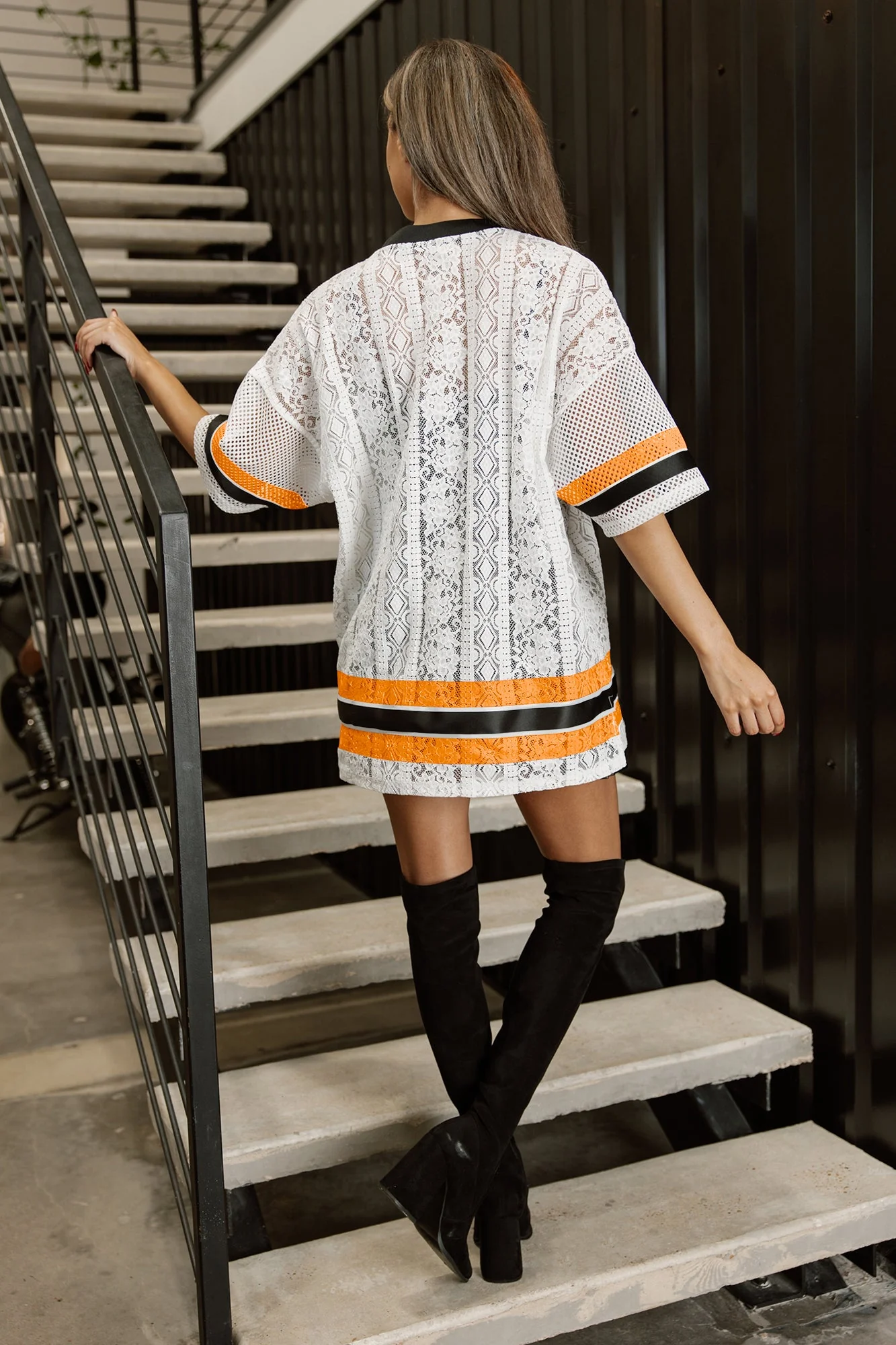 TENNESSEE VOLUNTEERS HIGH NOTE LACE FASHION JERSEY - Image 3