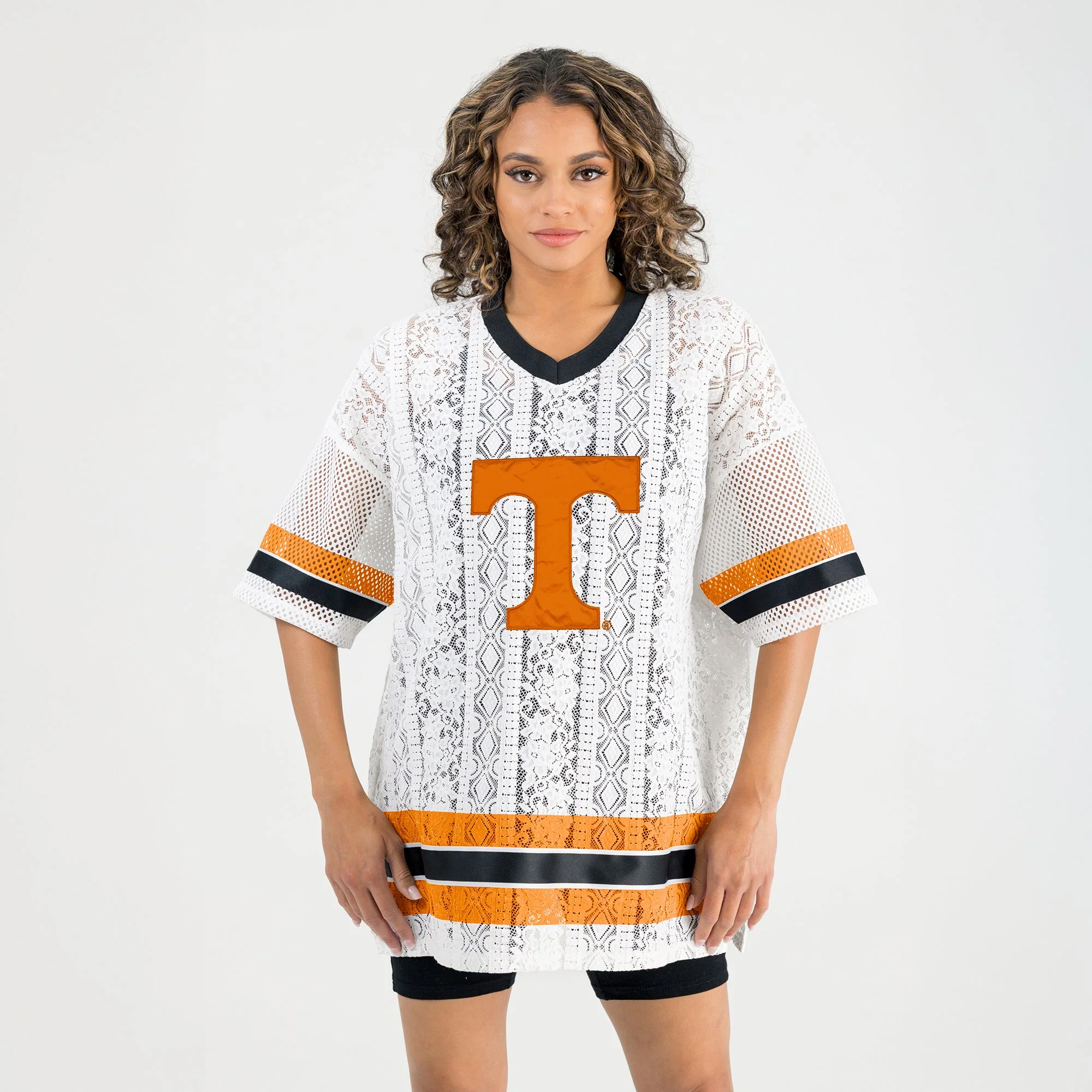 TENNESSEE VOLUNTEERS HIGH NOTE LACE FASHION JERSEY - Image 4