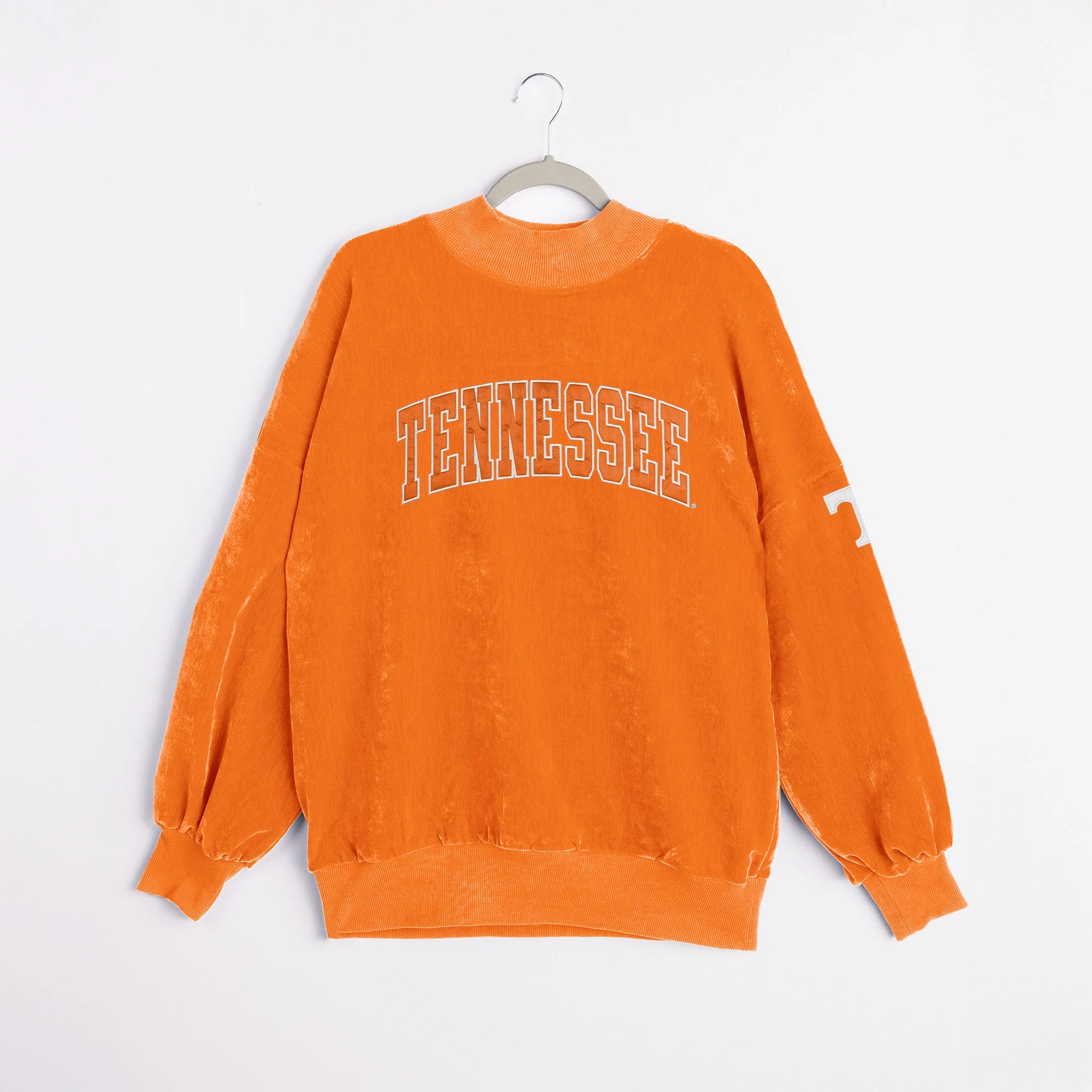 TENNESSEE VOLUNTEERS MAKE A MOVE MOCK NECK CHENILLE PULLOVER - Image 8