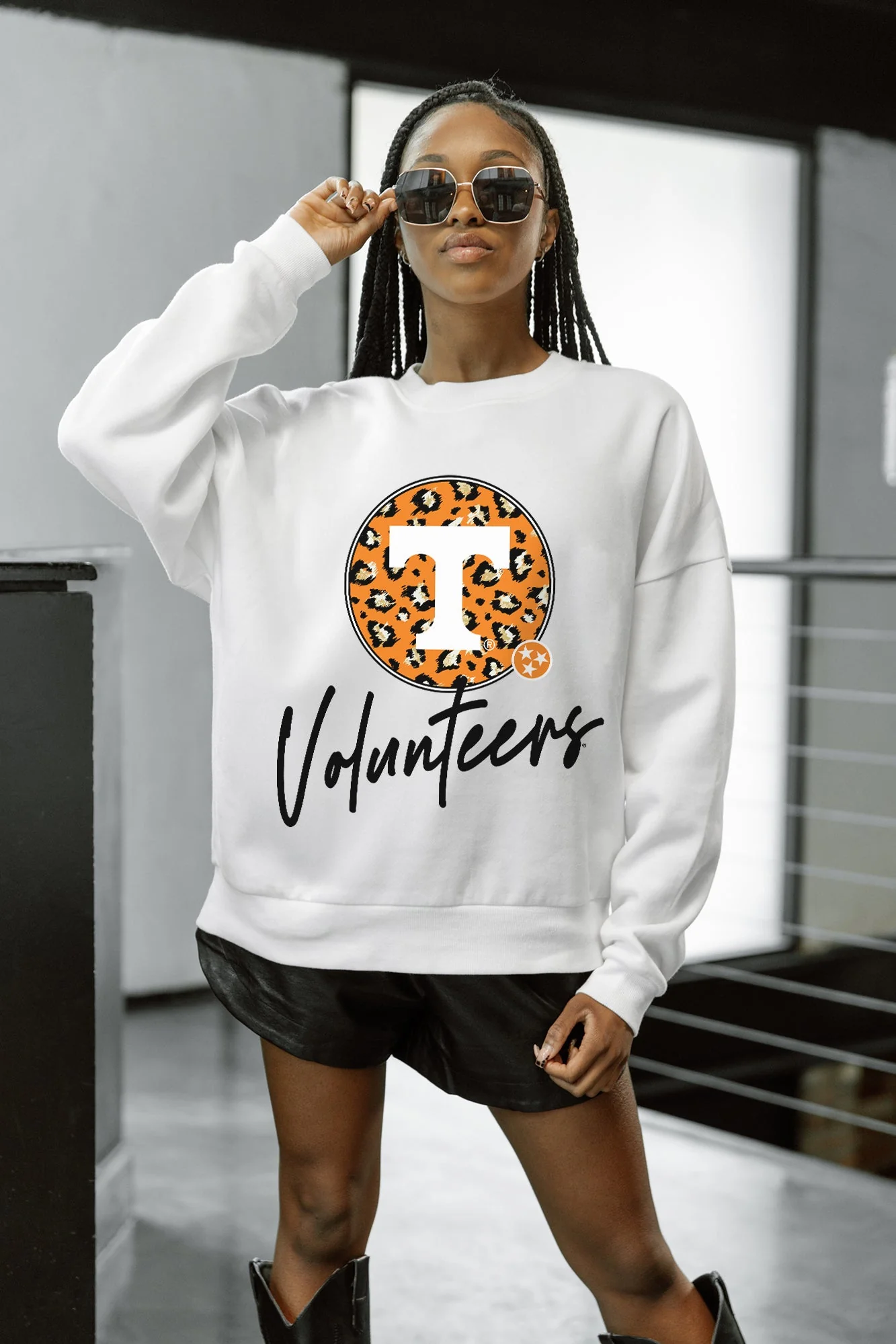 TENNESSEE VOLUNTEERS WILD BREAKTHROUGH PREMIUM FLEECE CREWNECK PULLOVER - Image 4