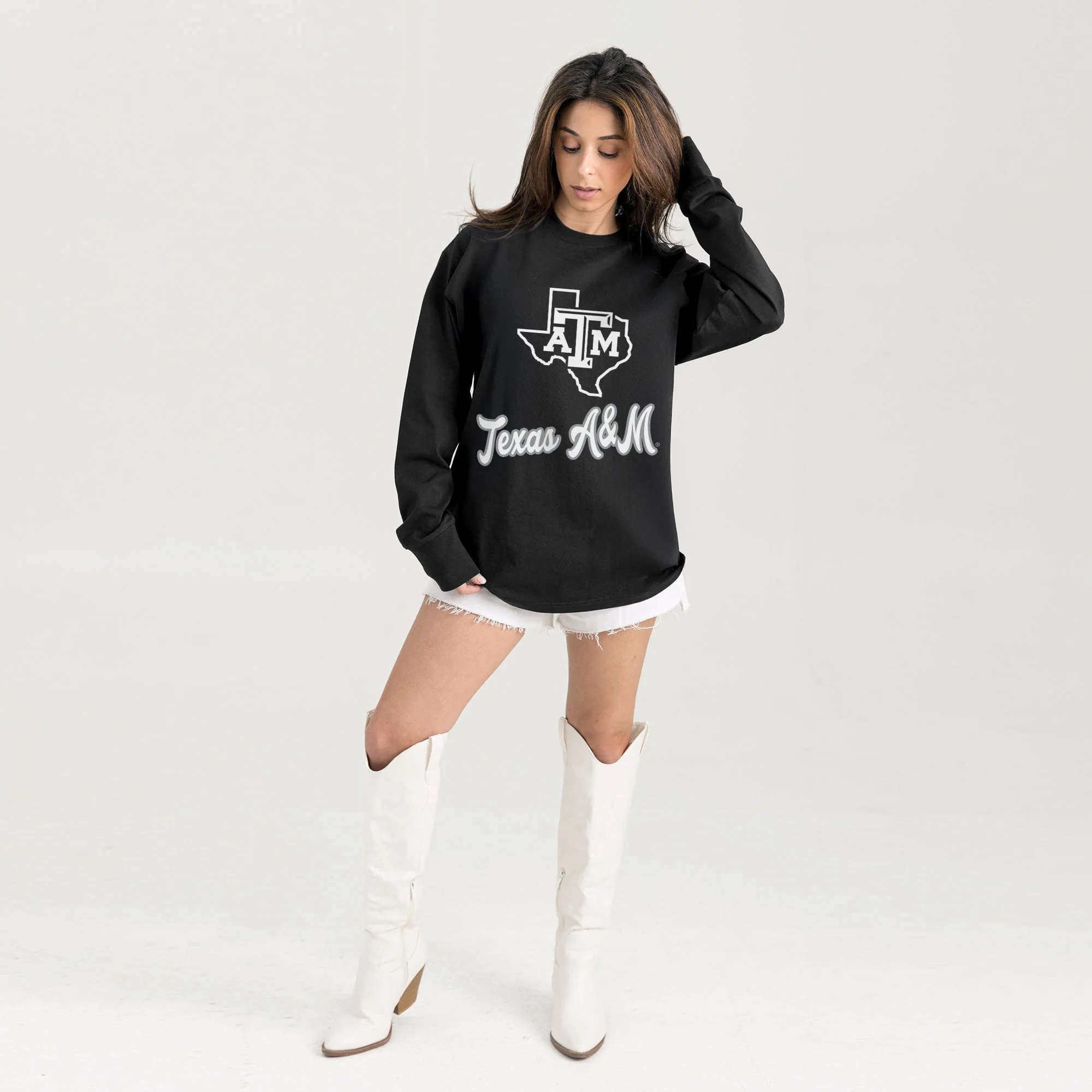 TEXAS A&M AGGIES HONOR ROLL ESSENTIAL RELAXED FIT LONG SLEEVE TEE - Image 6