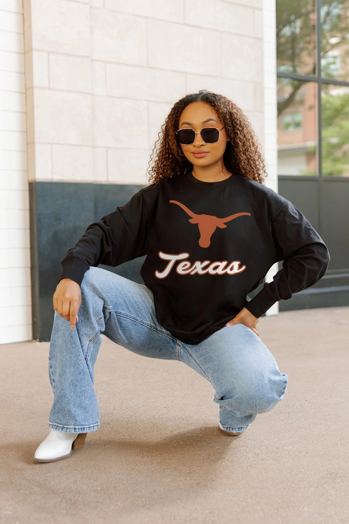 TEXAS LONGHORNS HONOR ROLL ESSENTIAL RELAXED FIT LONG SLEEVE TEE - Image 4