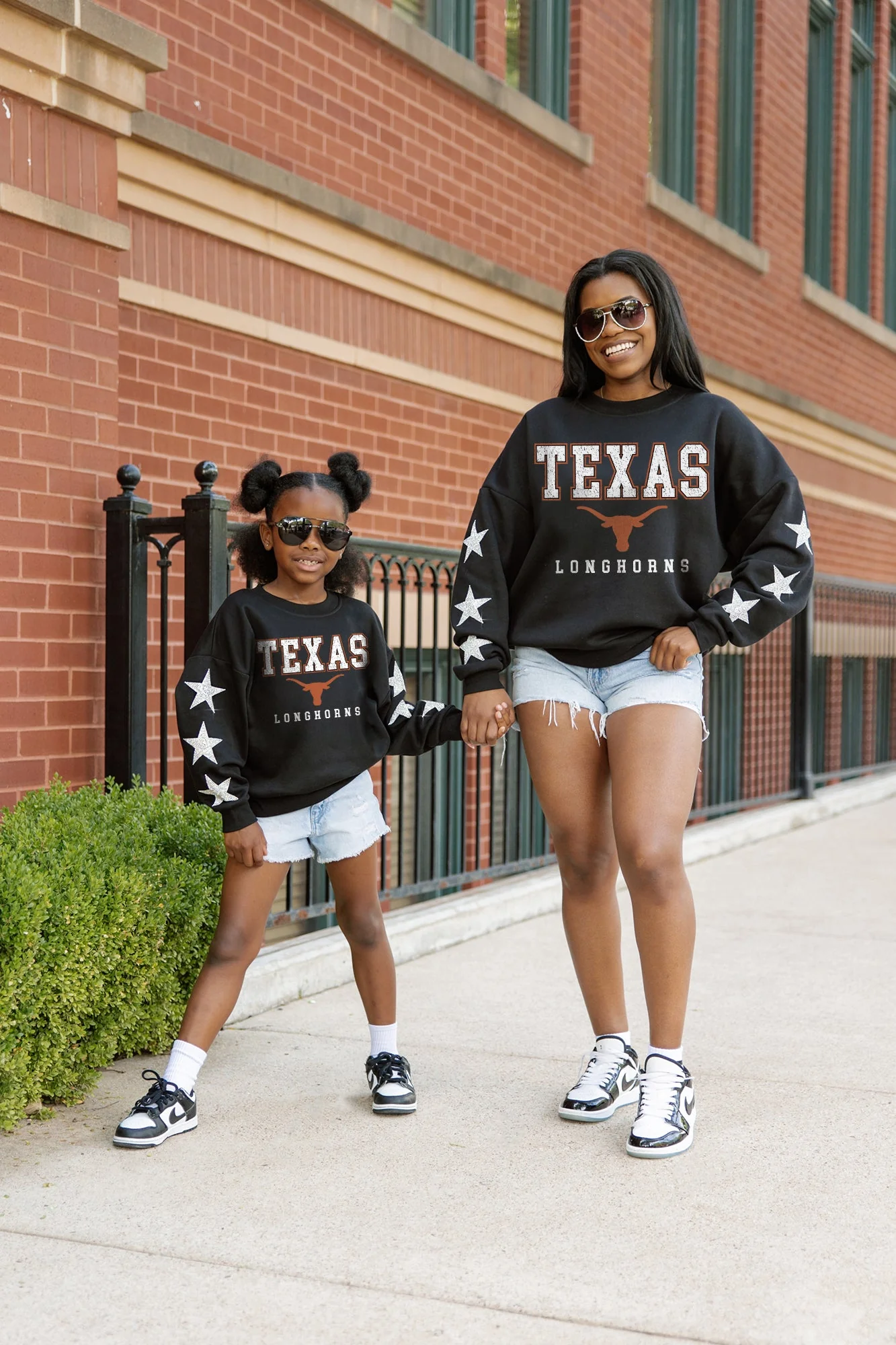 TEXAS LONGHORNS VELOCITY STAR EMBELLISHED CREW SWEATSHIRT - Image 4