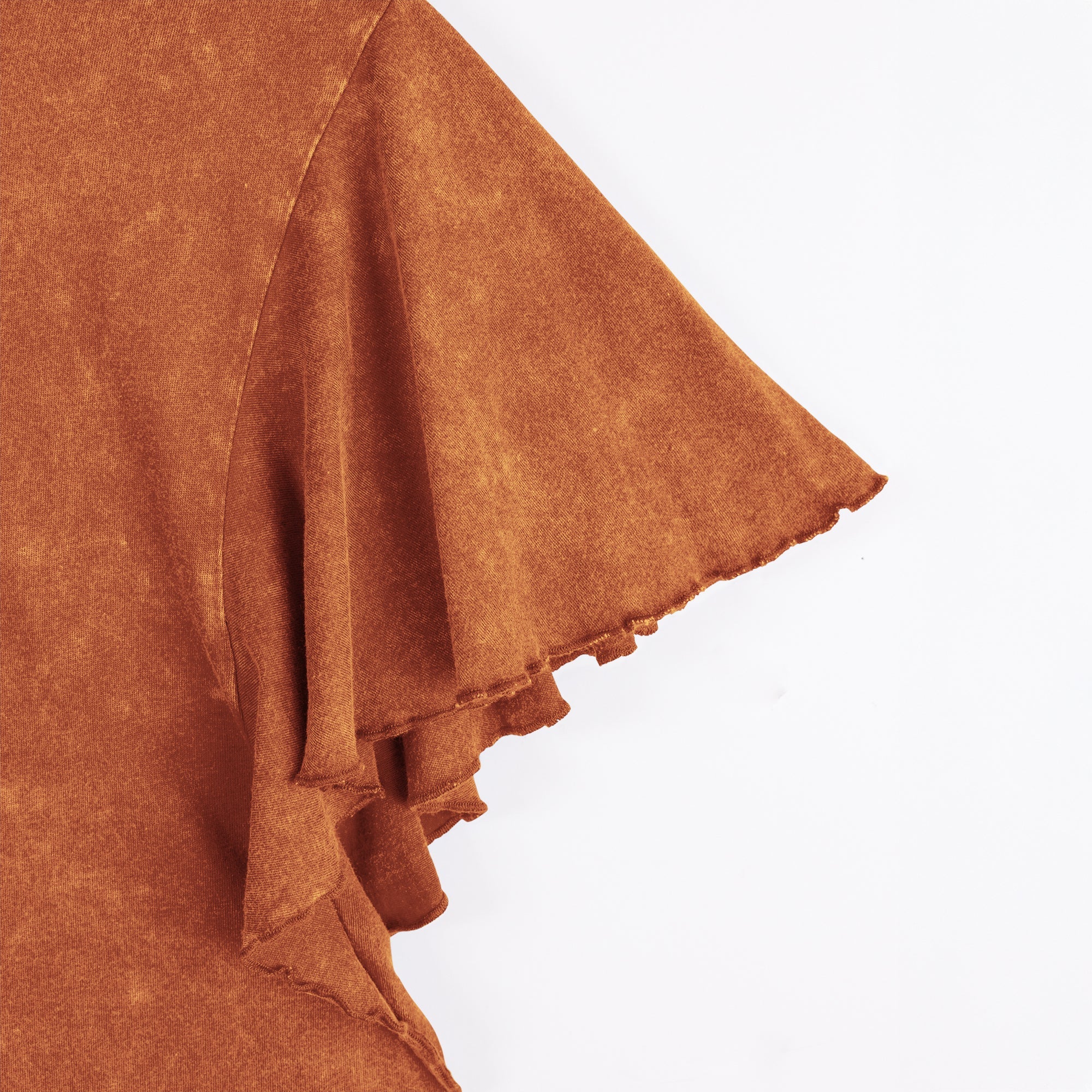 TEXAS LONGHORNS VICTORY MODE FLUTTER SLEEVE TEE IN TEX ORANGE - Image 7
