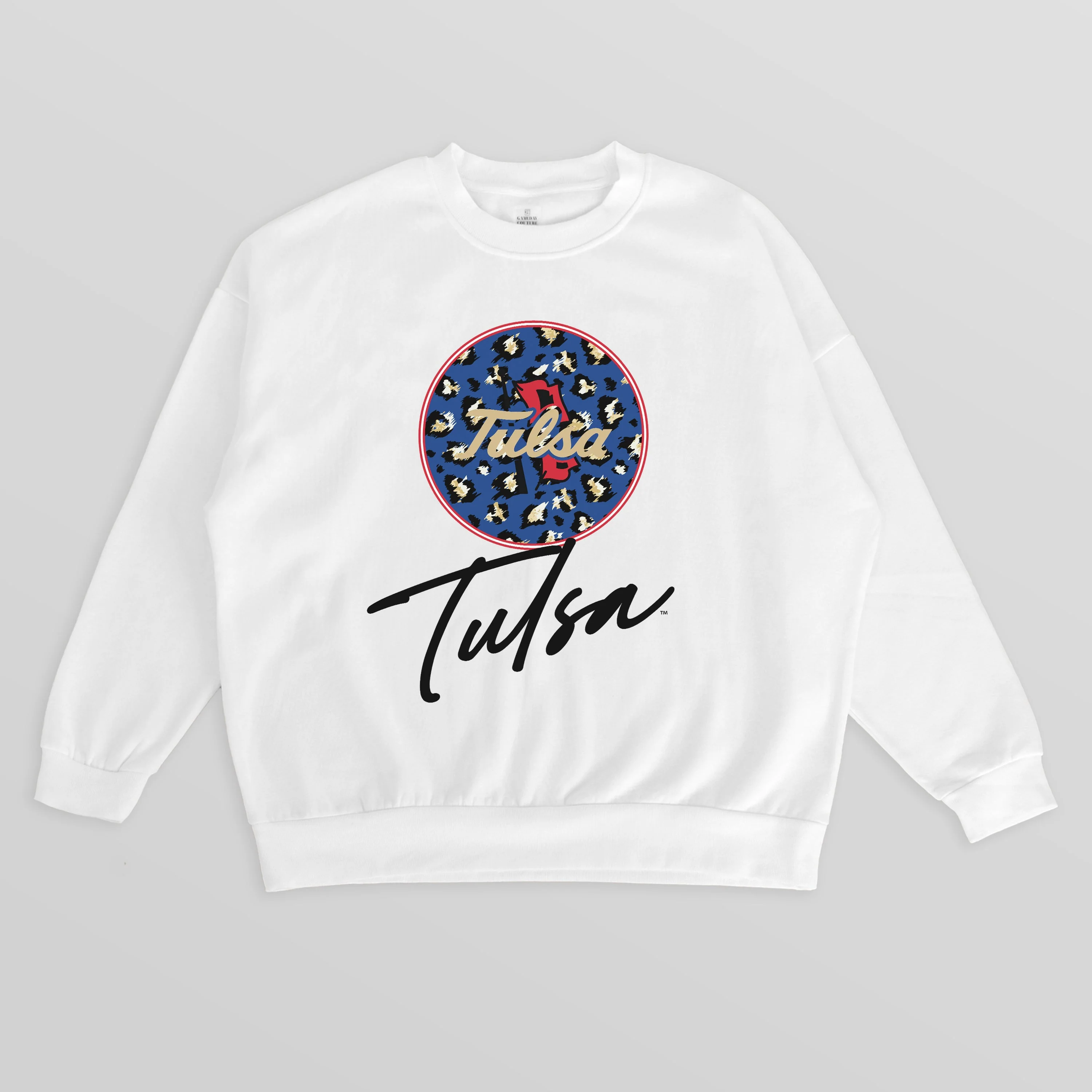 TULSA GOLDEN HURRICANE WILD BREAKTHROUGH PREMIUM FLEECE CREWNECK PULLOVER - Image 8