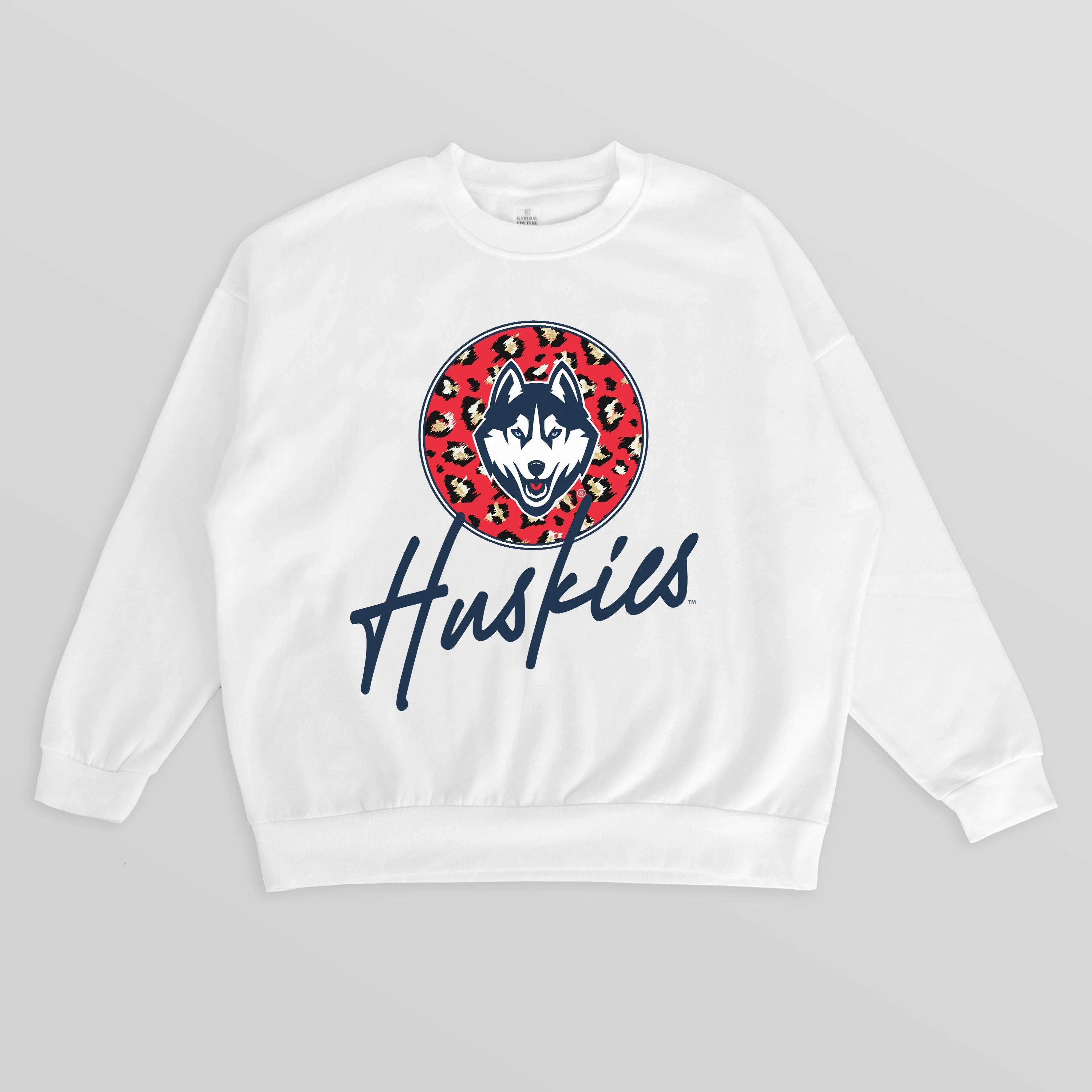 UCONN HUSKIES WILD BREAKTHROUGH PREMIUM FLEECE CREWNECK PULLOVER - Image 8