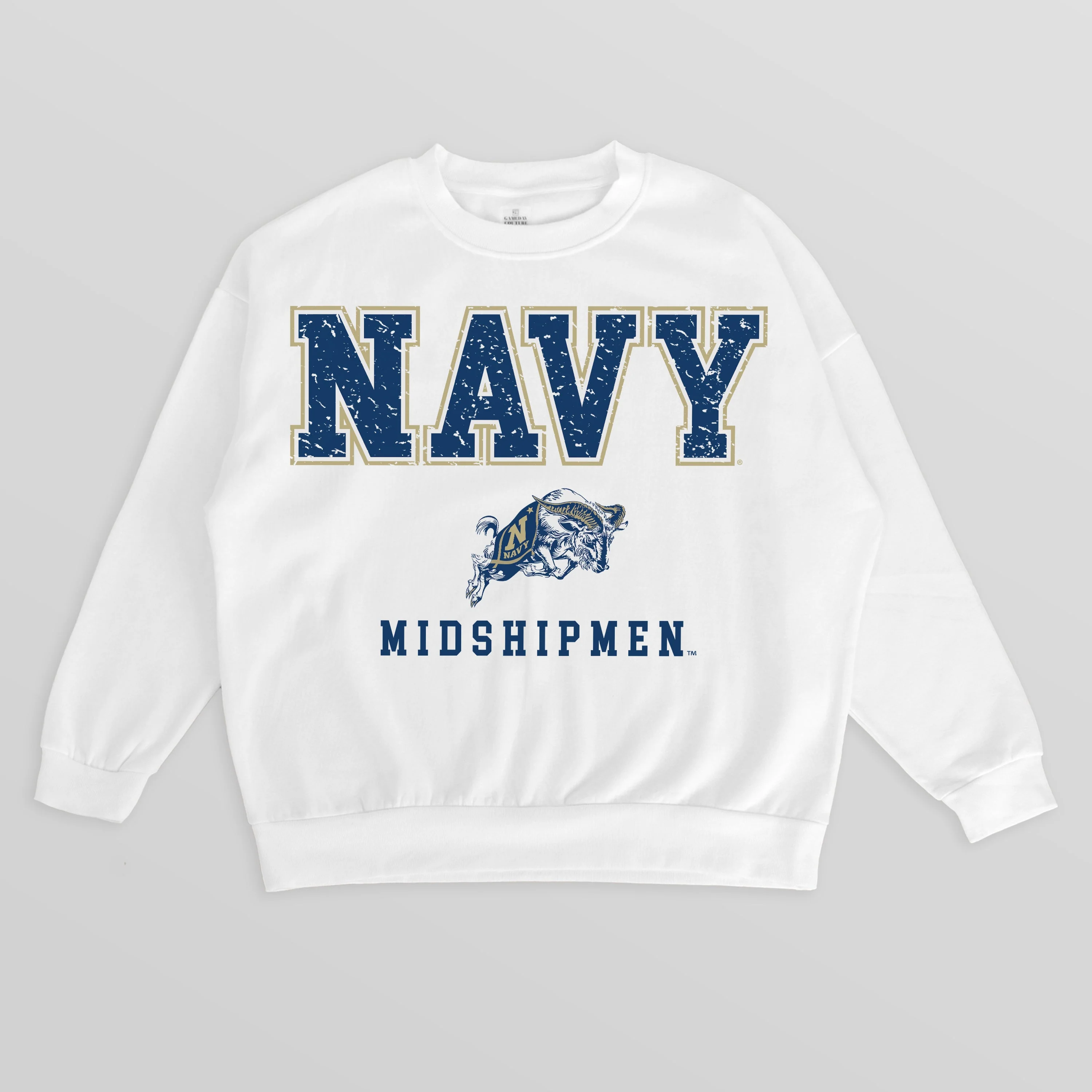 US NAVY MIDSHIPMEN FREESTYLE PREMIUM FLEECE CREWNECK PULLOVER - Image 6