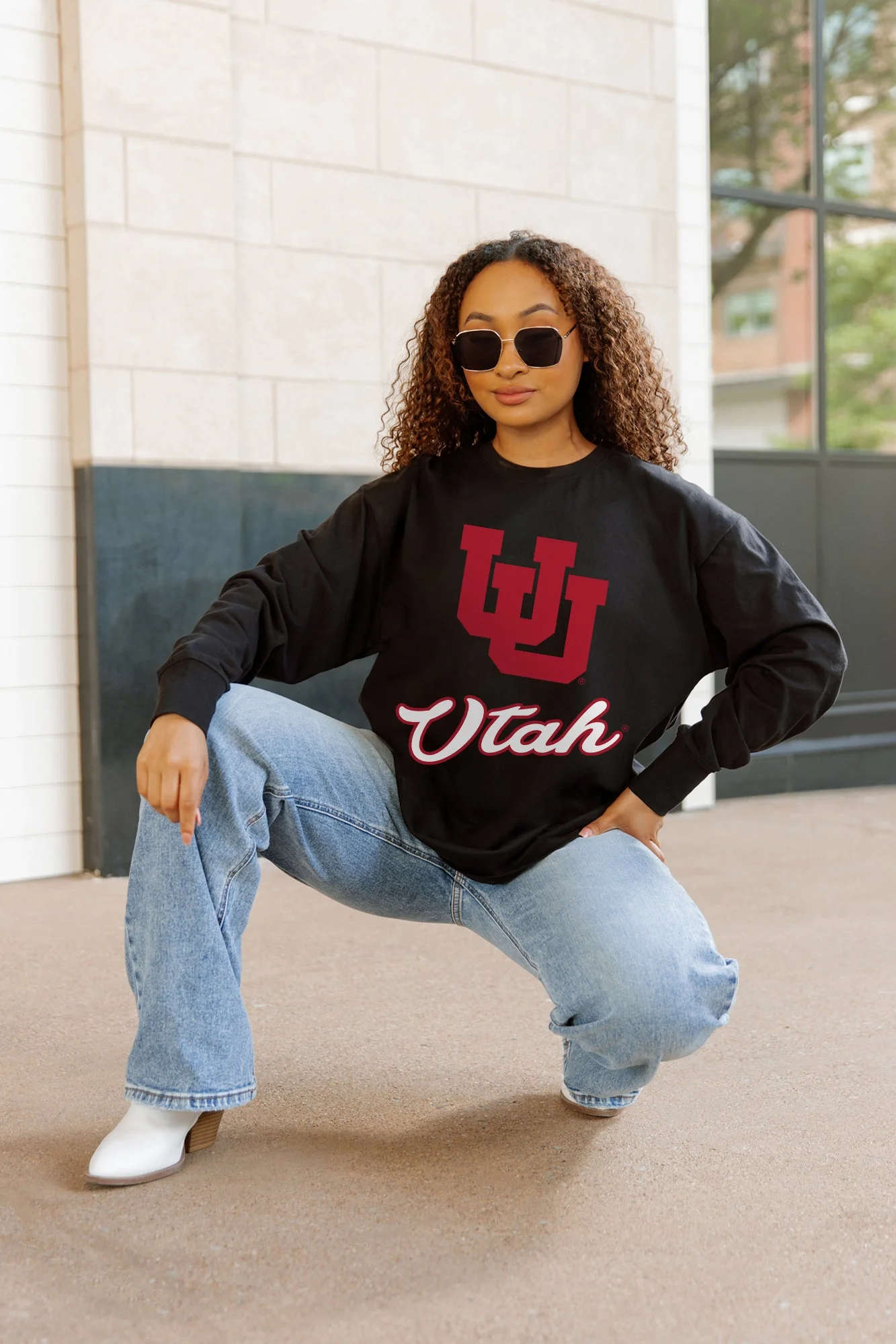 UTAH UTES HONOR ROLL ESSENTIAL RELAXED FIT LONG SLEEVE TEE - Image 4