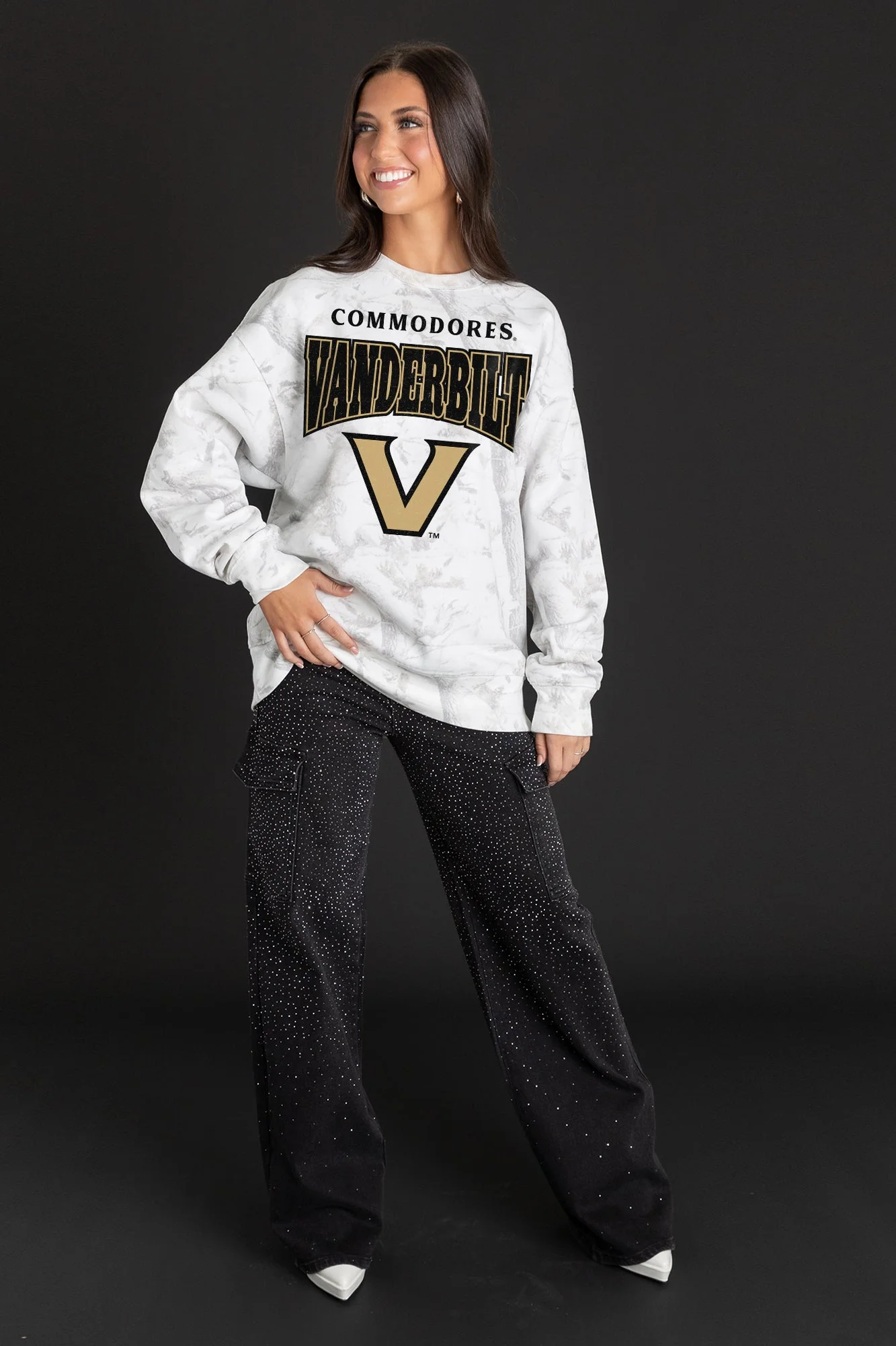 VANDERBILT COMMODORES RALLY READY PREMIUM DROP SHOULDER CAMO PULLOVER - Image 4