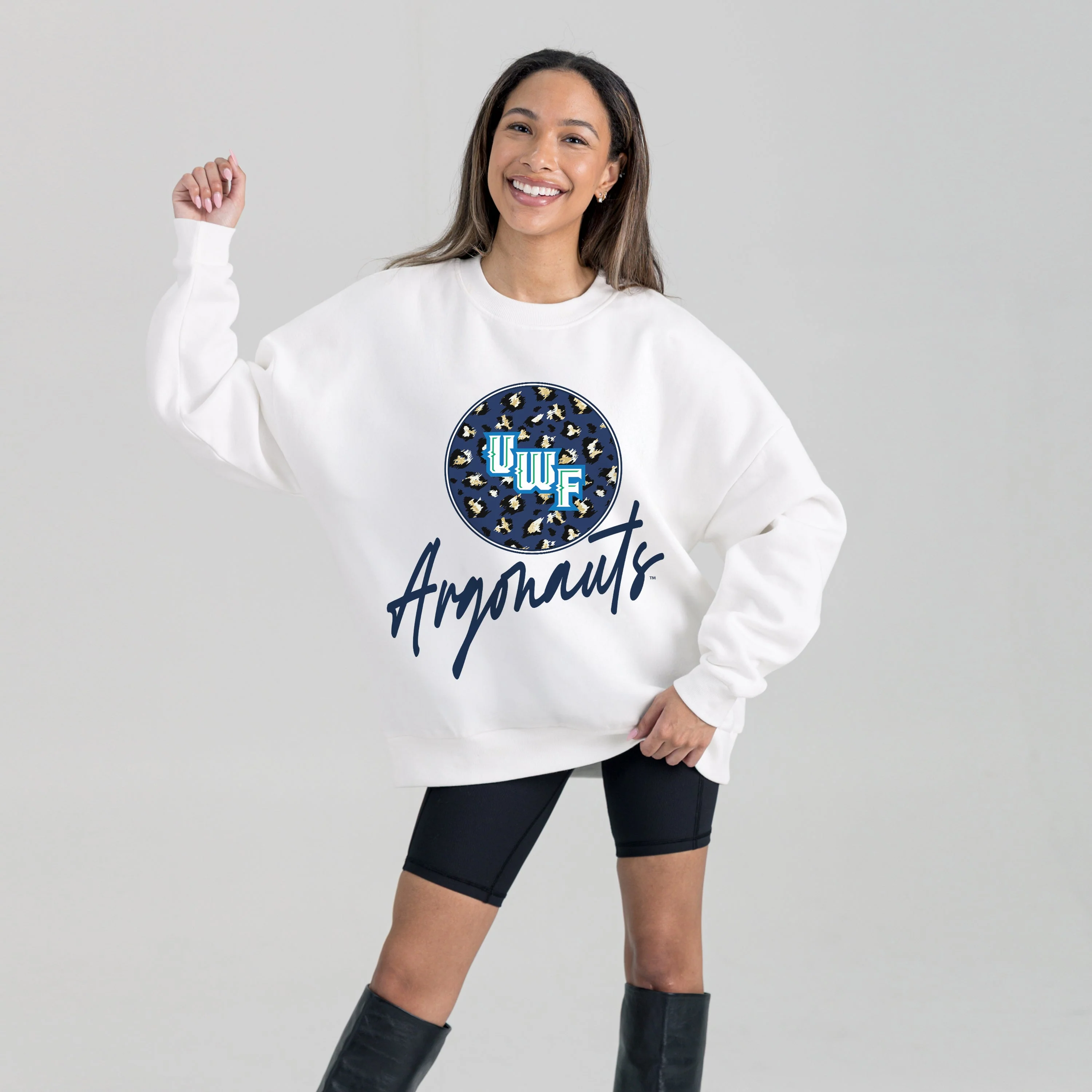 WEST FLORIDA ARGONAUTS WILD BREAKTHROUGH PREMIUM FLEECE CREWNECK PULLOVER - Image 5