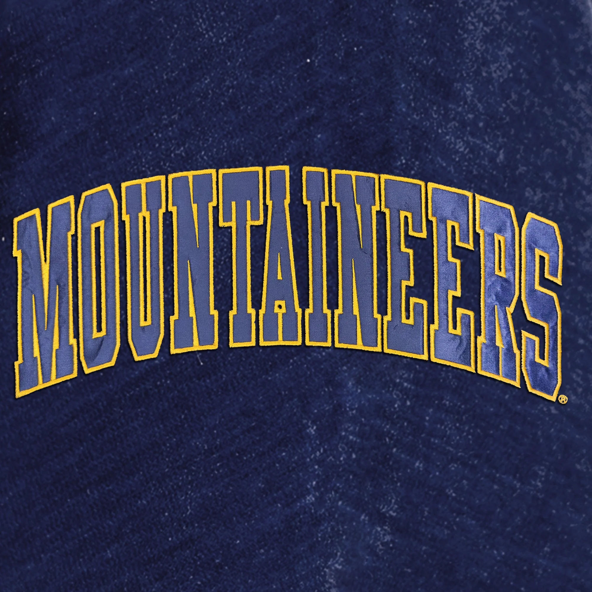 WEST VIRGINIA MOUNTAINEERS MAKE A MOVE MOCK NECK CHENILLE PULLOVER - Image 12