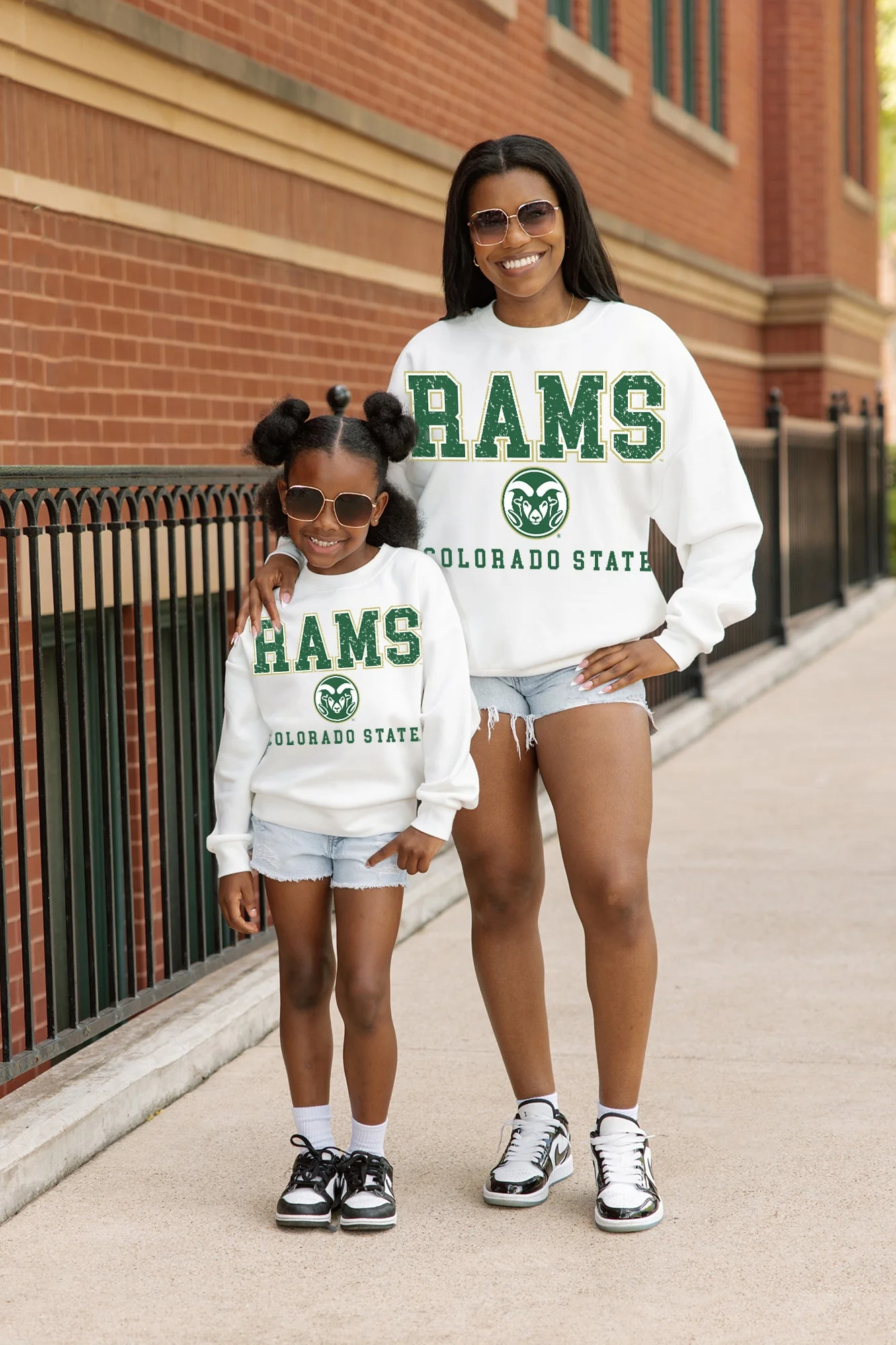 COLORADO STATE RAMS FREESTYLE YOUTH PREMIUM FLEECE SWEATSHIRT - Image 2