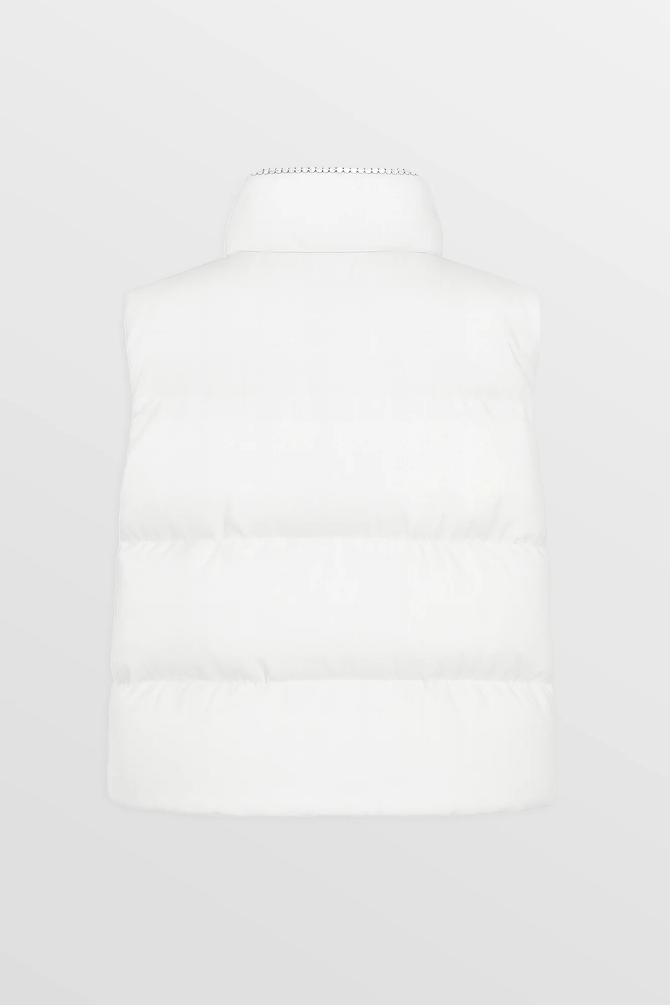 DETROIT LIONS MAKE IT SHINE RHINESTONE DETAIL PUFFER VEST BY RANDI MAHOMES - Image 3