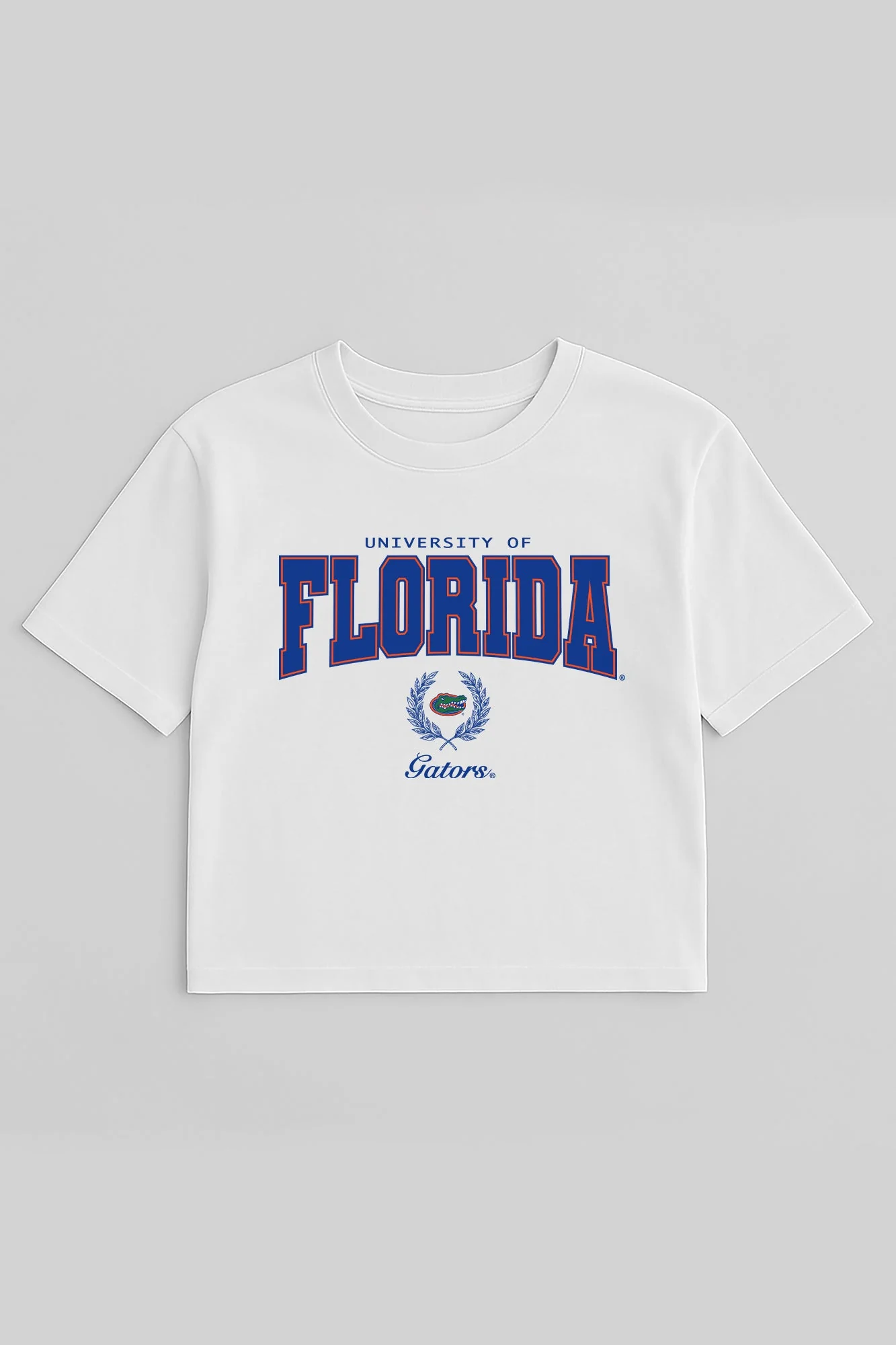 FLORIDA GATORS EASY WIN BOXY FIT CROP TEE - Image 5