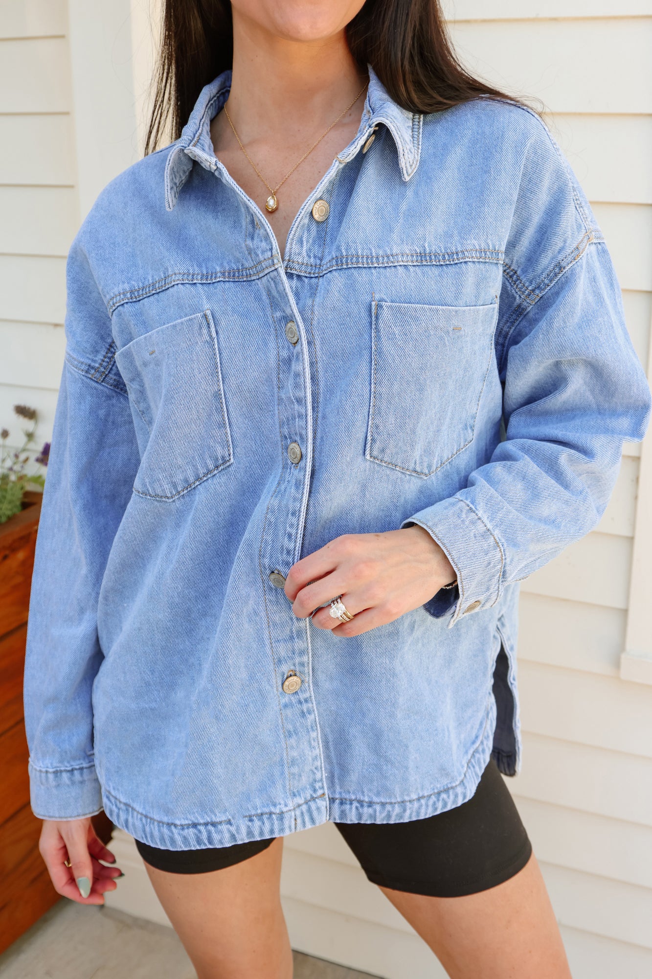 FLORIDA STATE SEMINOLES OVERSIZED DENIM JACKET - Image 5