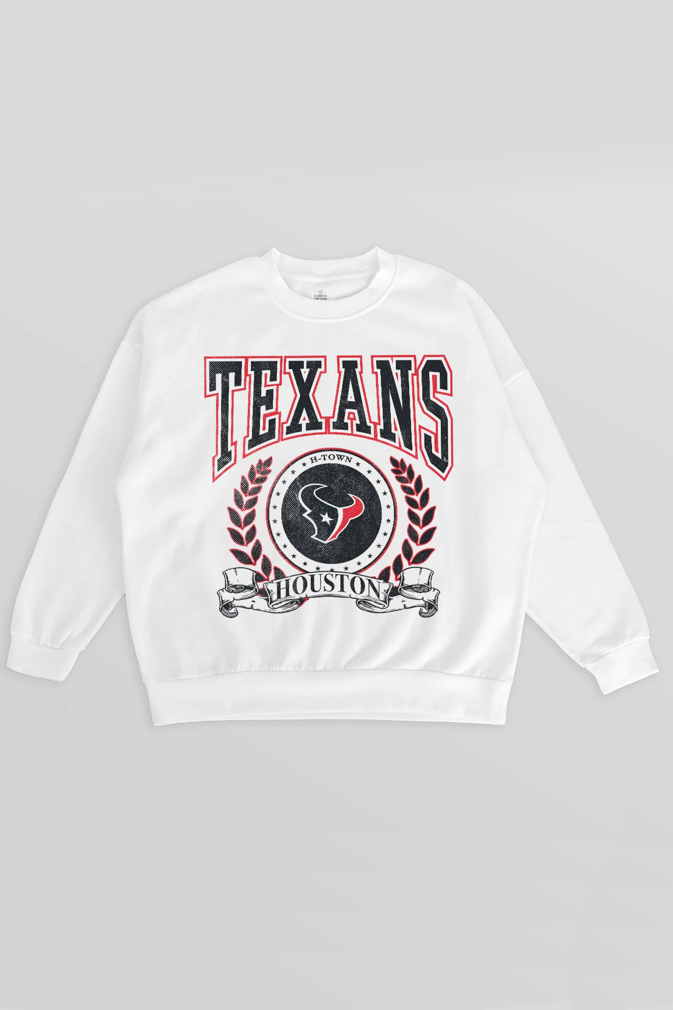 HOUSTON TEXANS STAY COOL PREMIUM FLEECE CREWNECK PULLOVER - Image 5