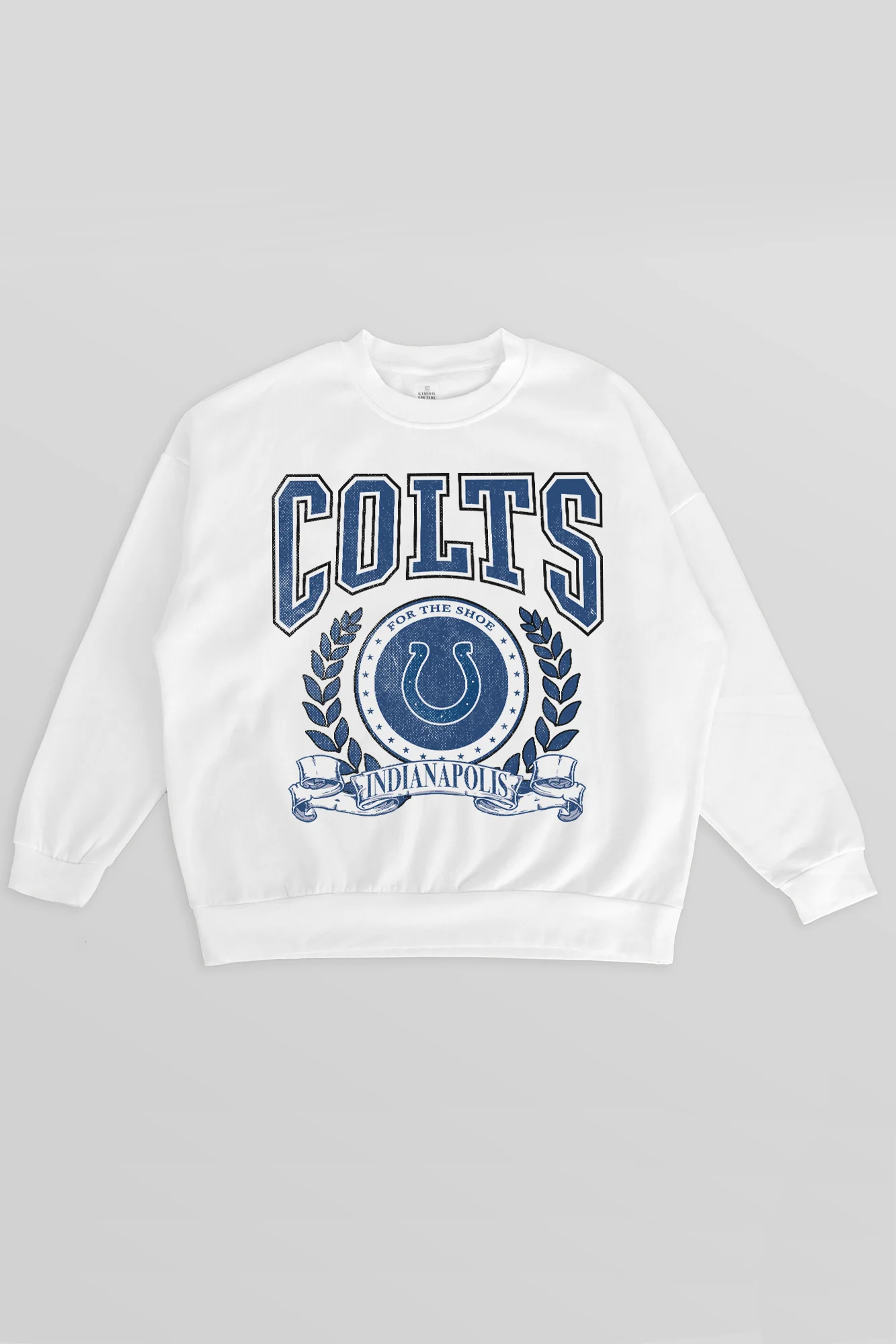 INDIANAPOLIS COLTS STAY COOL PREMIUM FLEECE CREWNECK PULLOVER - Image 5