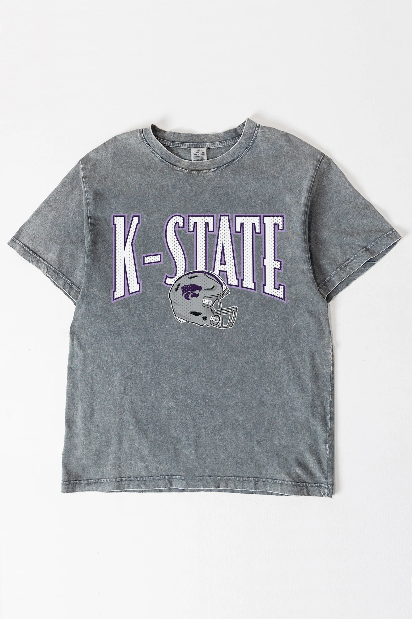 KANSAS STATE WILDCATS PLAYBOOK WIN OVERSIZED CREWNECK TEE - Image 6