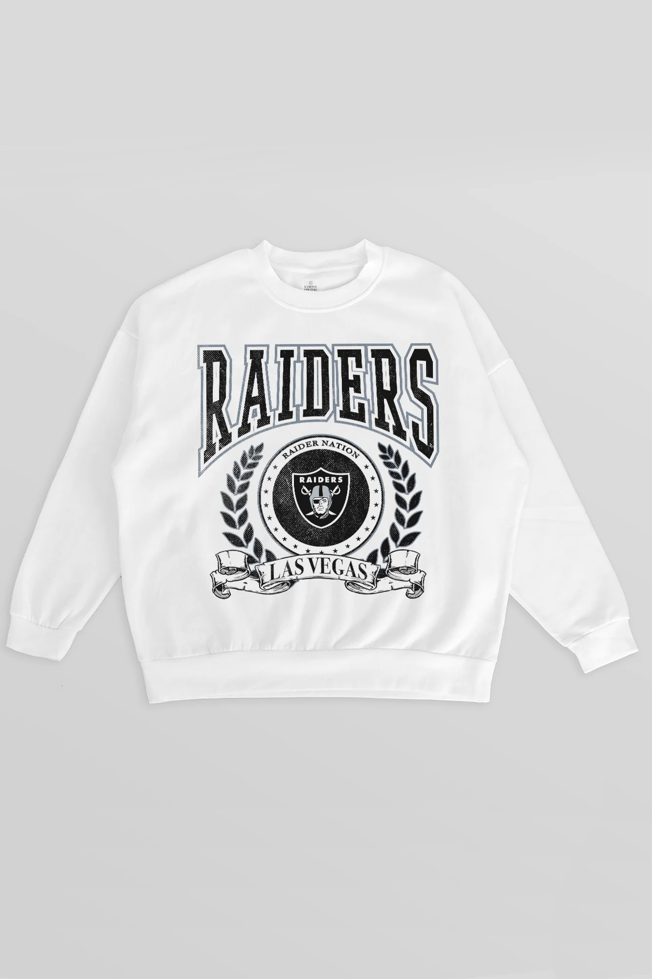 LAS VEGAS RAIDERS STAY COOL PREMIUM FLEECE CREWNECK PULLOVER - Image 5