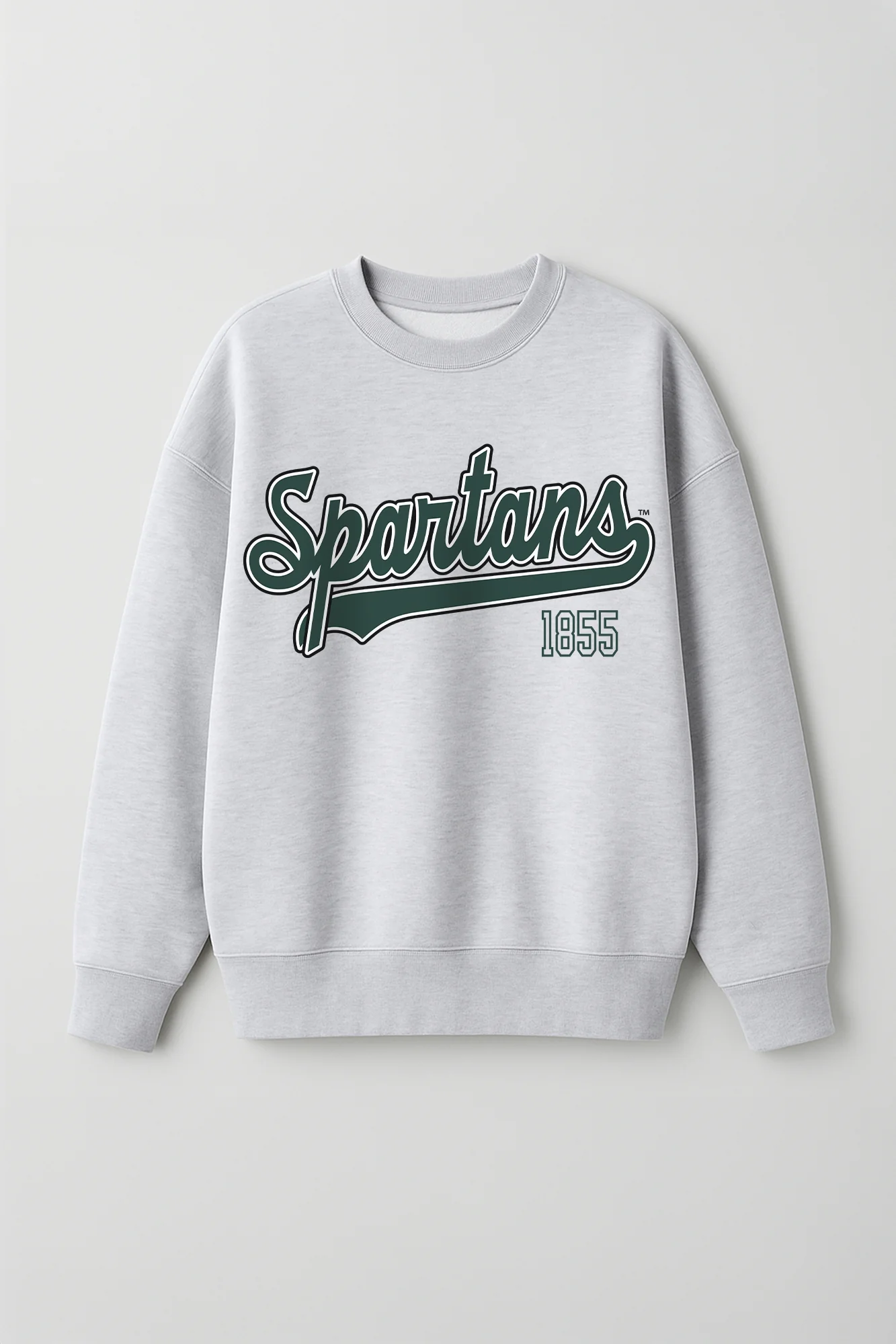 MICHIGAN STATE SPARTANS CLASSIC WIN PREMIUM FLEECE CREWNECK PULLOVER - Image 6