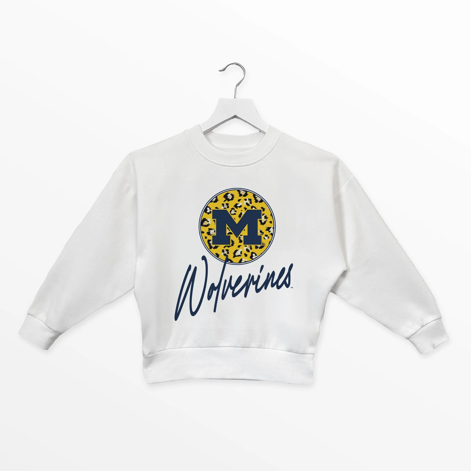 MICHIGAN WOLVERINES WILD BREAKTHROUGH YOUTH PREMIUM FLEECE SWEATSHIRT - Image 5