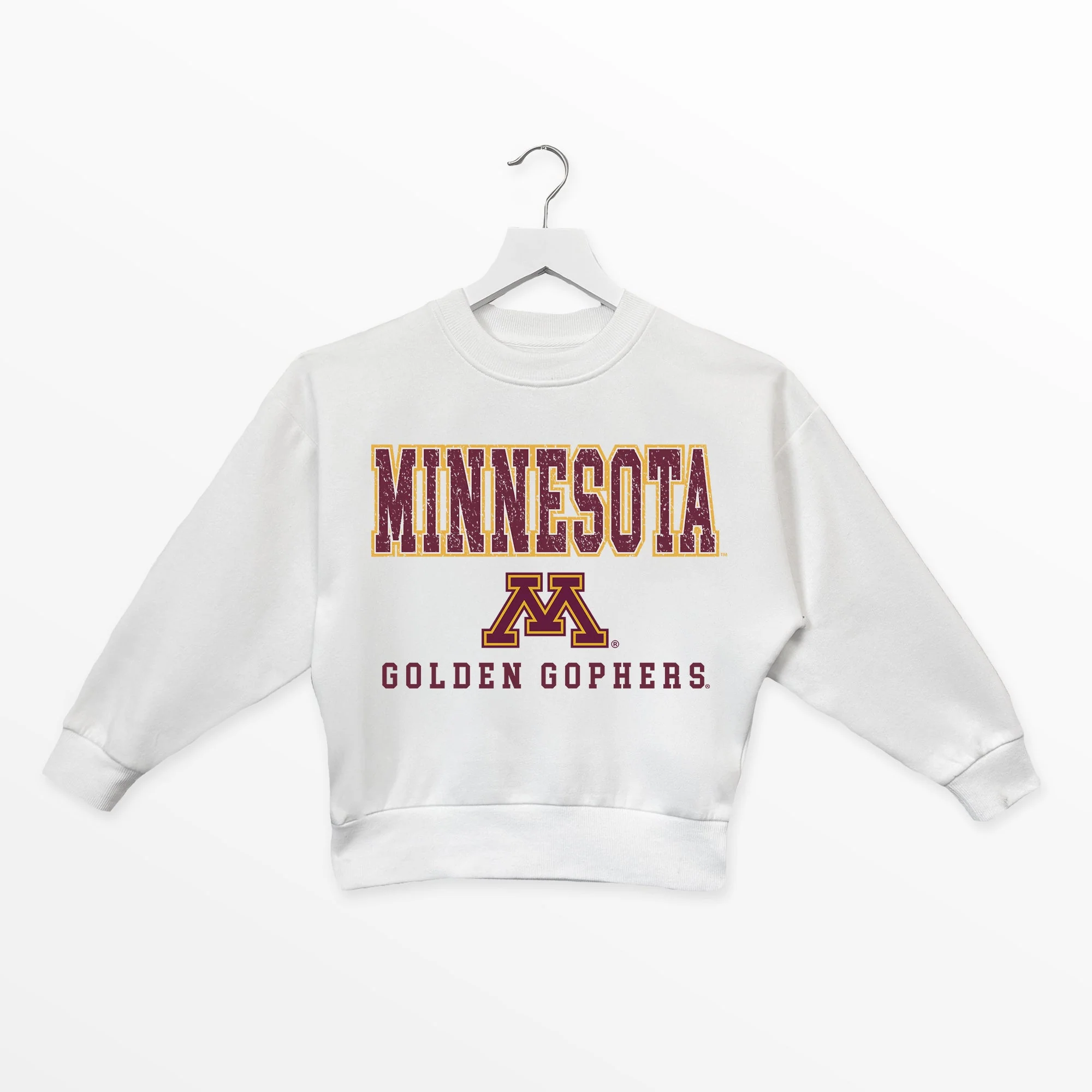 MINNESOTA GOLDEN GOPHERS FREESTYLE YOUTH PREMIUM FLEECE SWEATSHIRT - Image 5