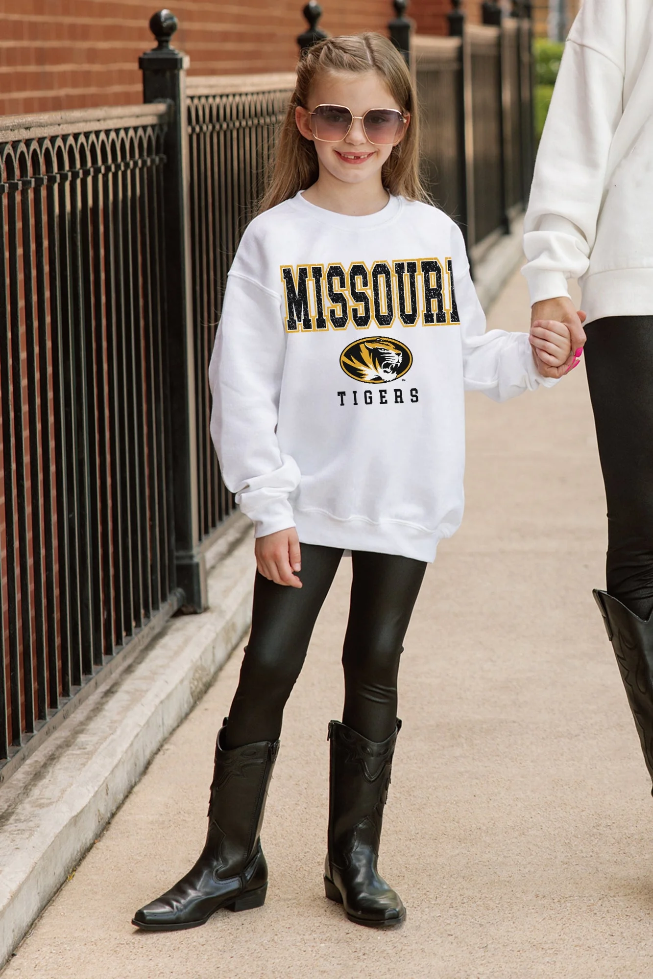 MISSOURI TIGERS FREESTYLE YOUTH PREMIUM FLEECE SWEATSHIRT - Image 3