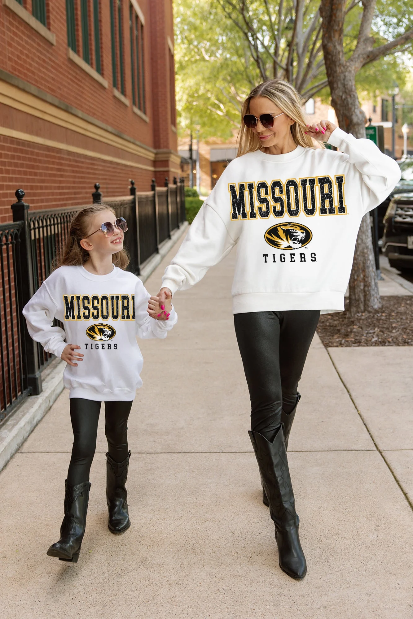 MISSOURI TIGERS FREESTYLE YOUTH PREMIUM FLEECE SWEATSHIRT - Image 4