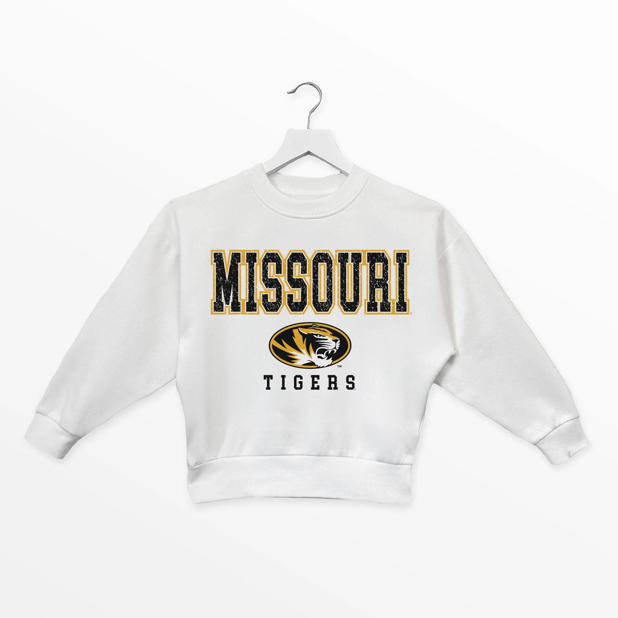 MISSOURI TIGERS FREESTYLE YOUTH PREMIUM FLEECE SWEATSHIRT - Image 5