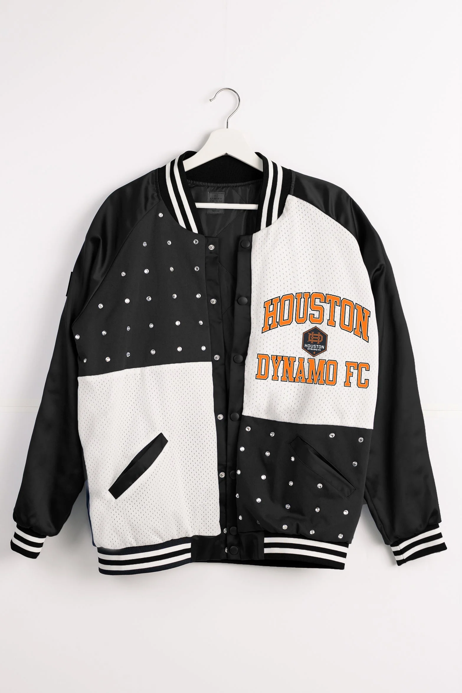 HOUSTON DYNAMO REFINED RIVALRY THROWBACK VARSITY BOMBER JACKET - Image 8