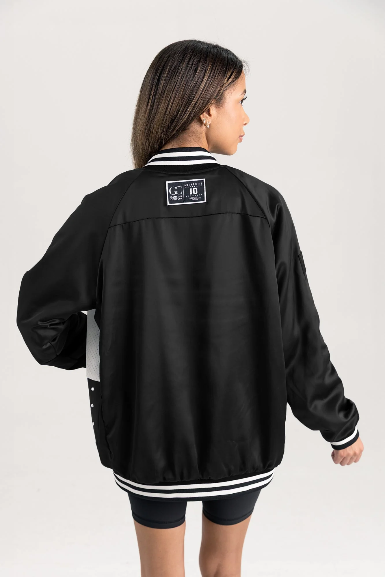 INTER MIAMI CF REFINED RIVALRY THROWBACK VARSITY BOMBER JACKET - Image 7